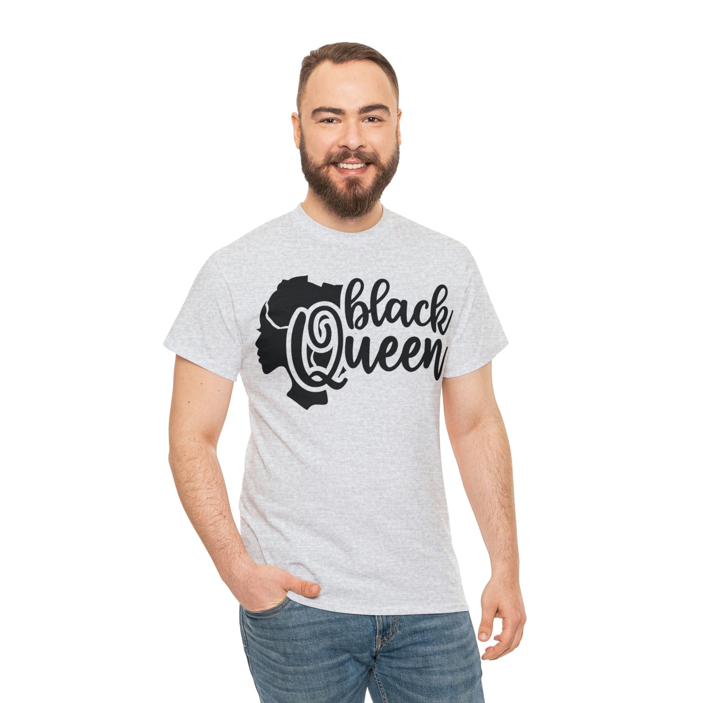 Black Queen Unisex Heavy Cotton Tee