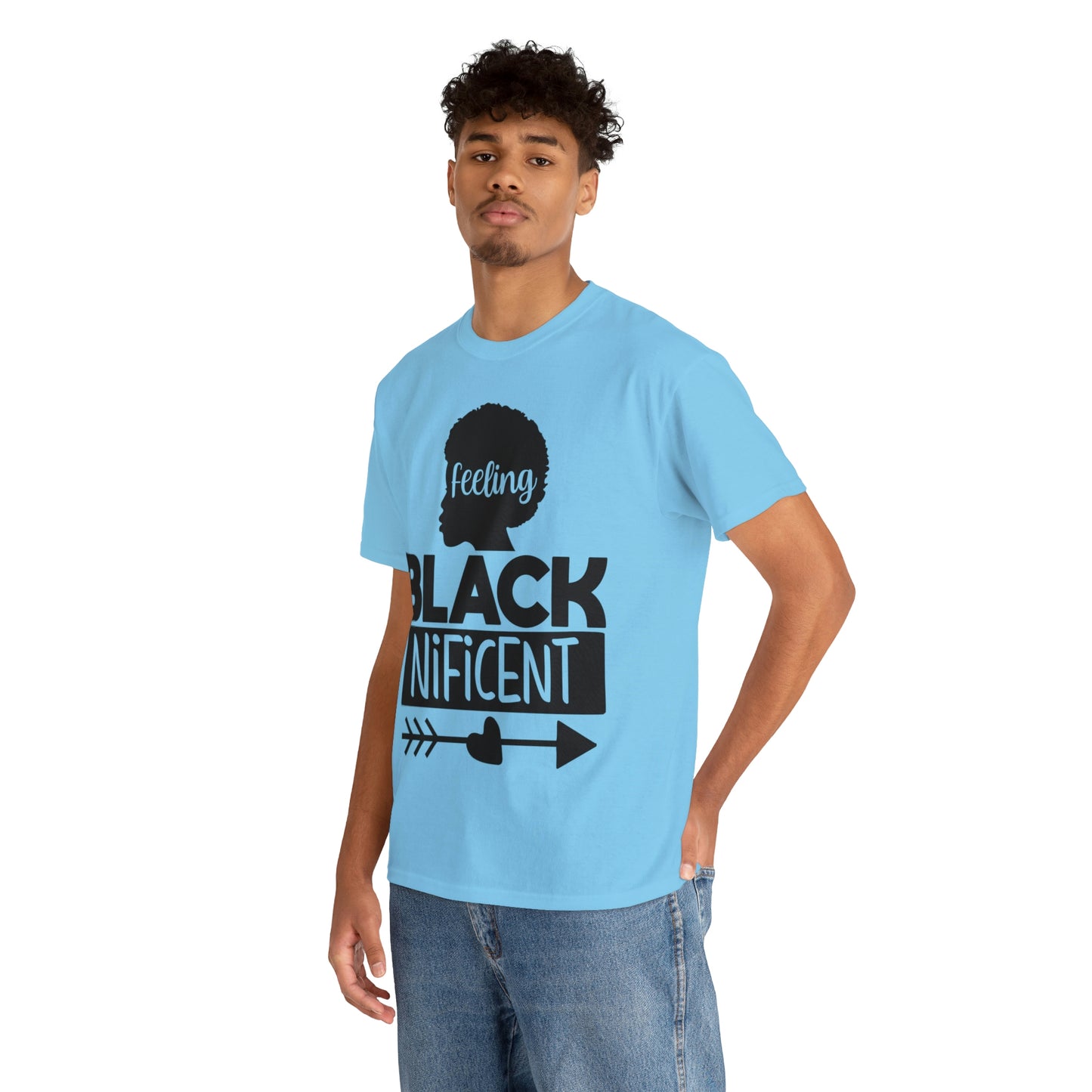 Feeling Blacknificent Unisex Heavy Cotton Tee