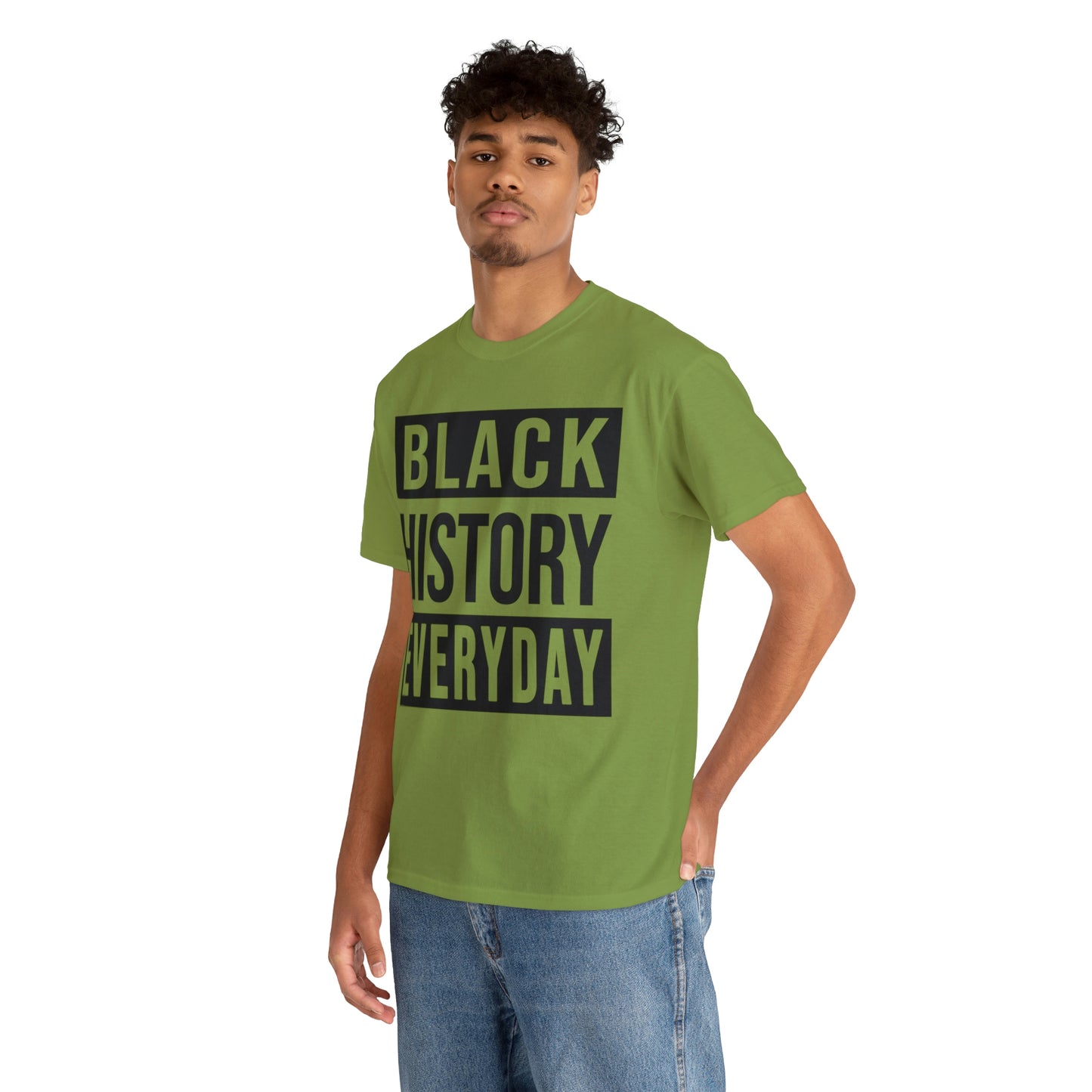 Black History Everyday Unisex Heavy Cotton Tee