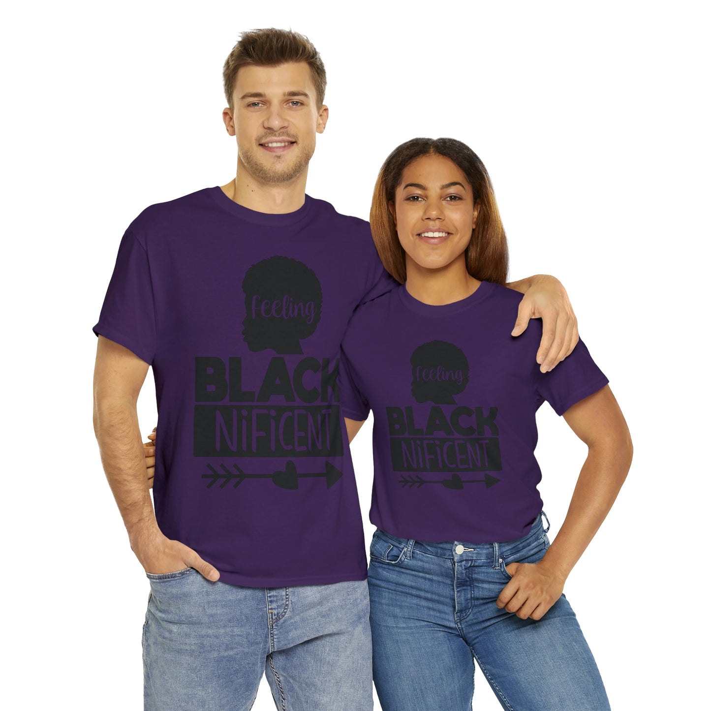 Feeling Blacknificent Unisex Heavy Cotton Tee