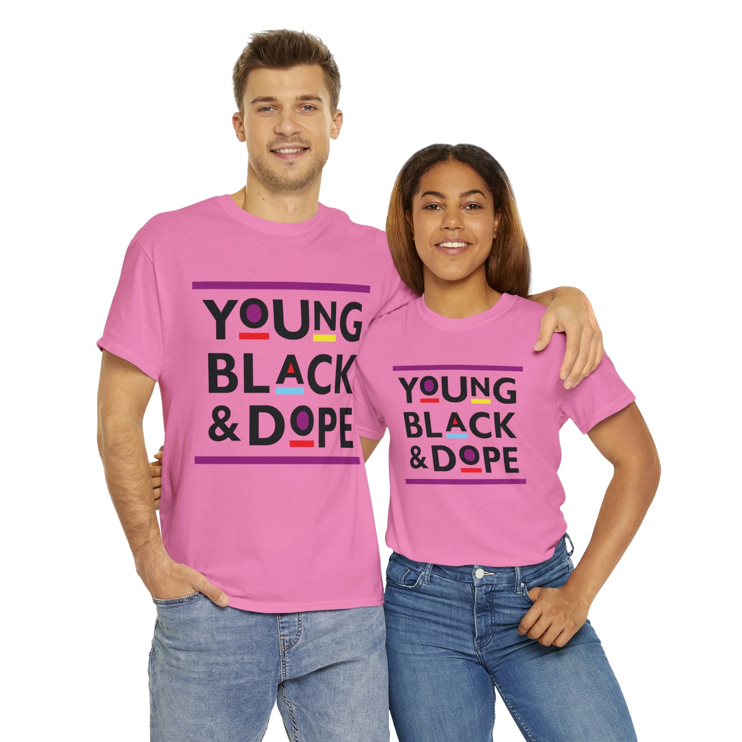 Young black & Dope Unisex Heavy Cotton Tee