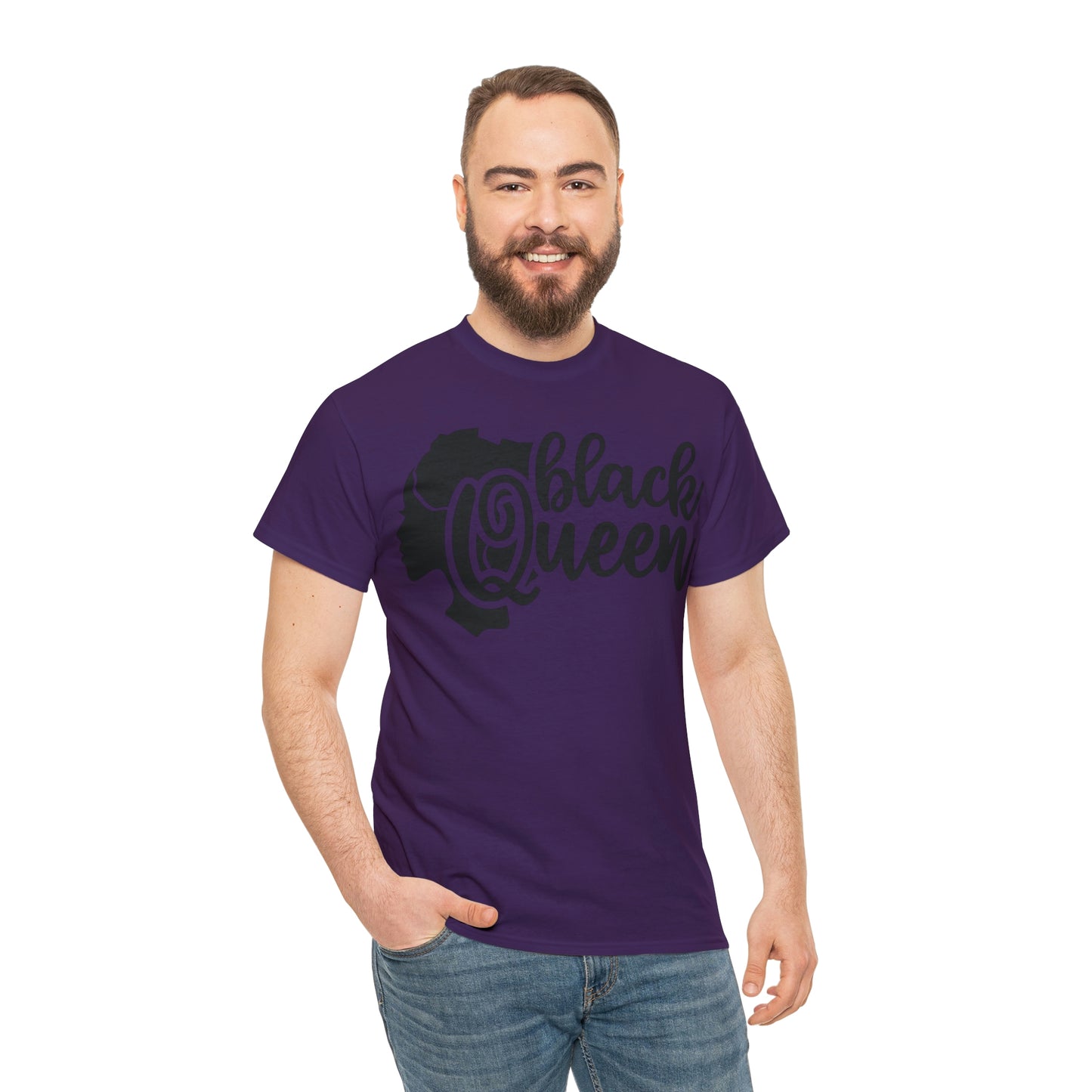 Black Queen Unisex Heavy Cotton Tee