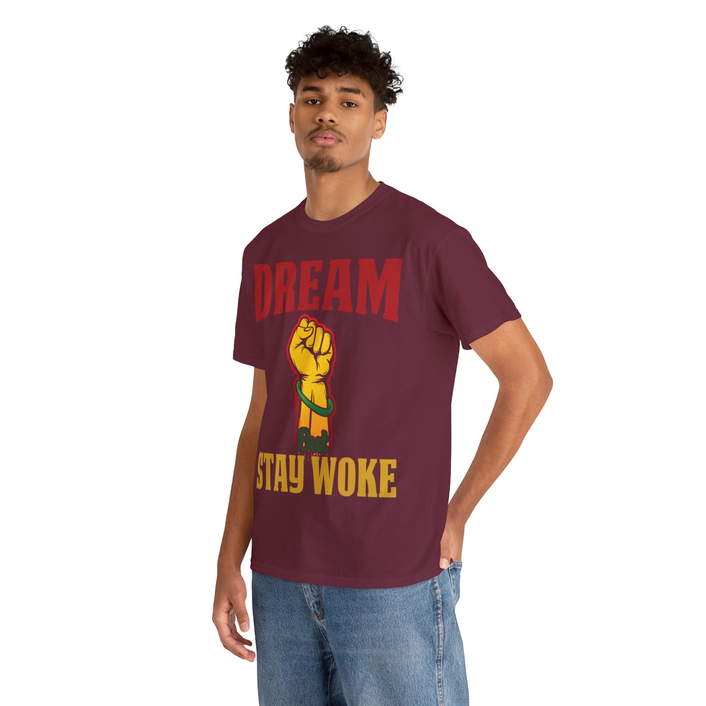 Dream/Woke Unisex Heavy Cotton Tee