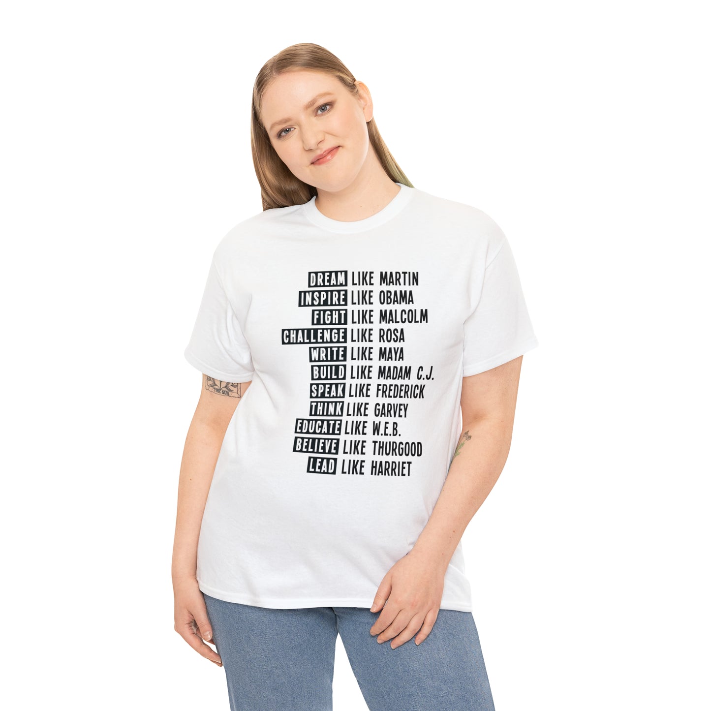 Be Like Unisex Heavy Cotton Tee