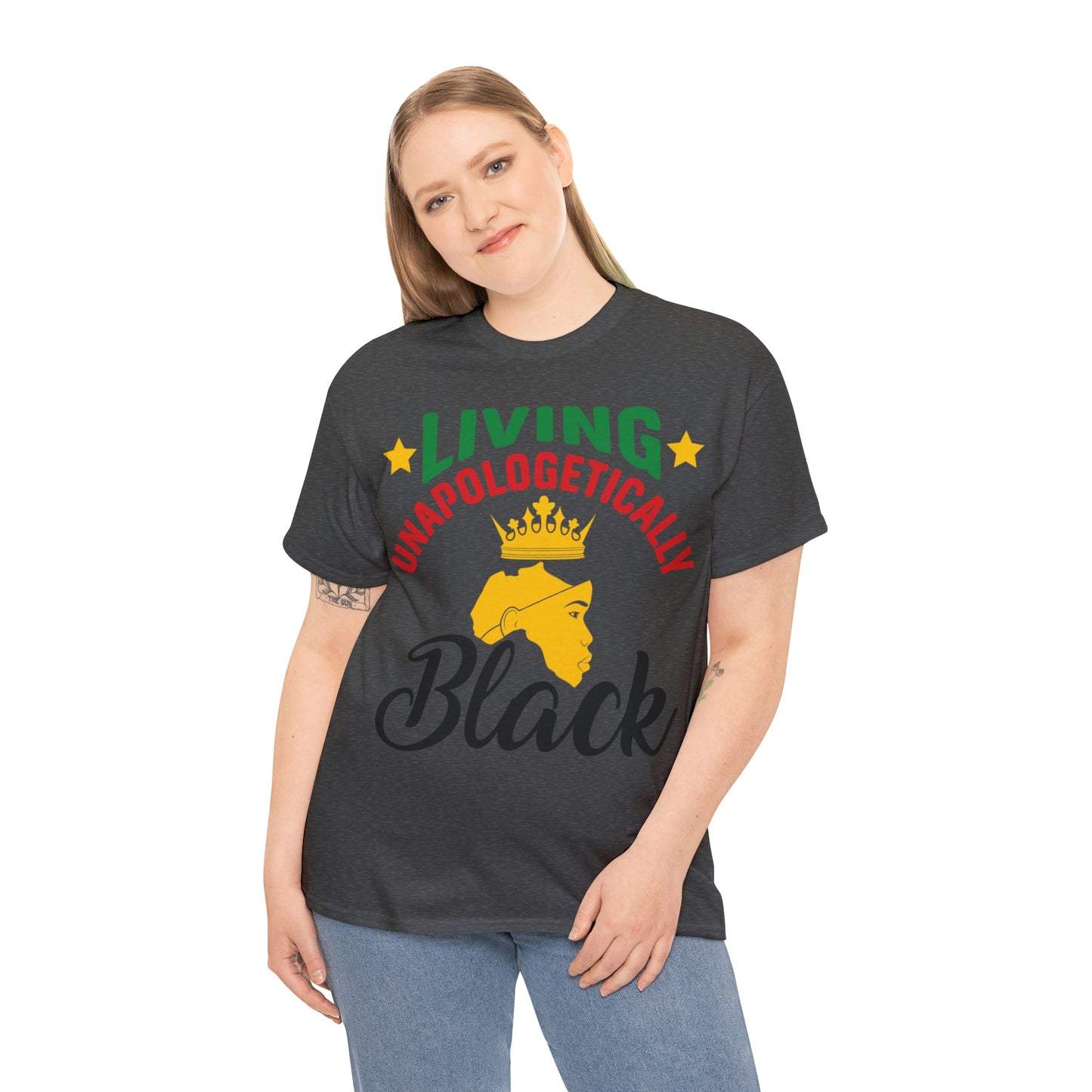Living Unapologetically Unisex Heavy Cotton Tee