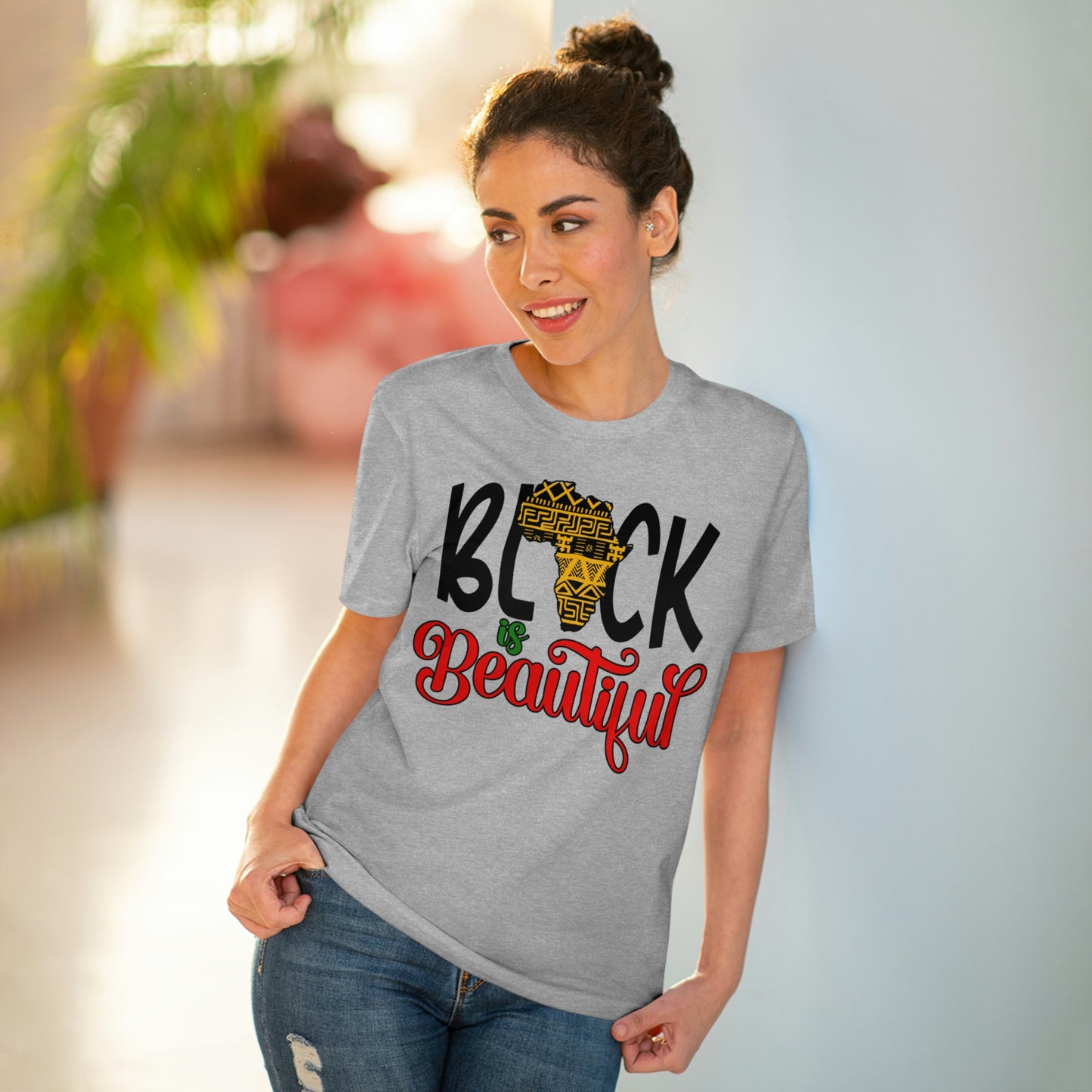 Black is Beautiful Organic Creator T-shirt - Unisex