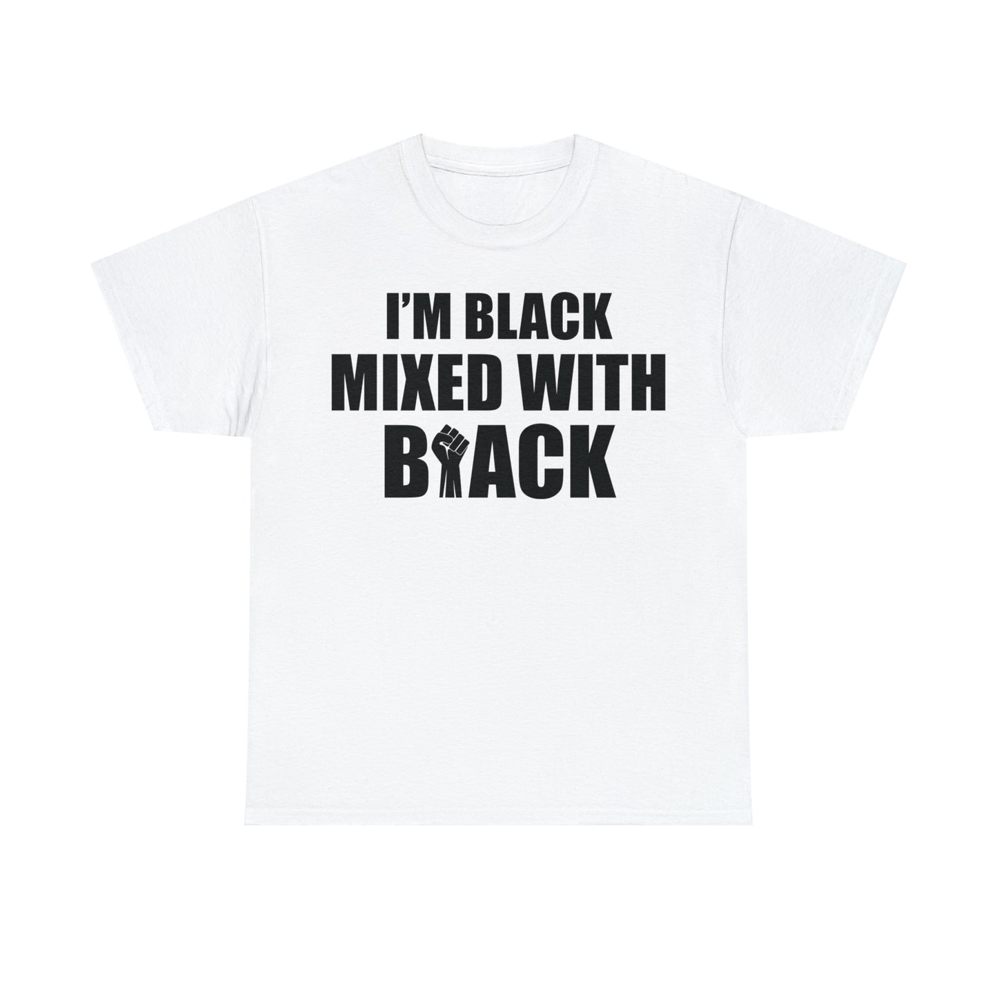 Mixed (Vinyl Cut-1 Color) Unisex Heavy Cotton Tee