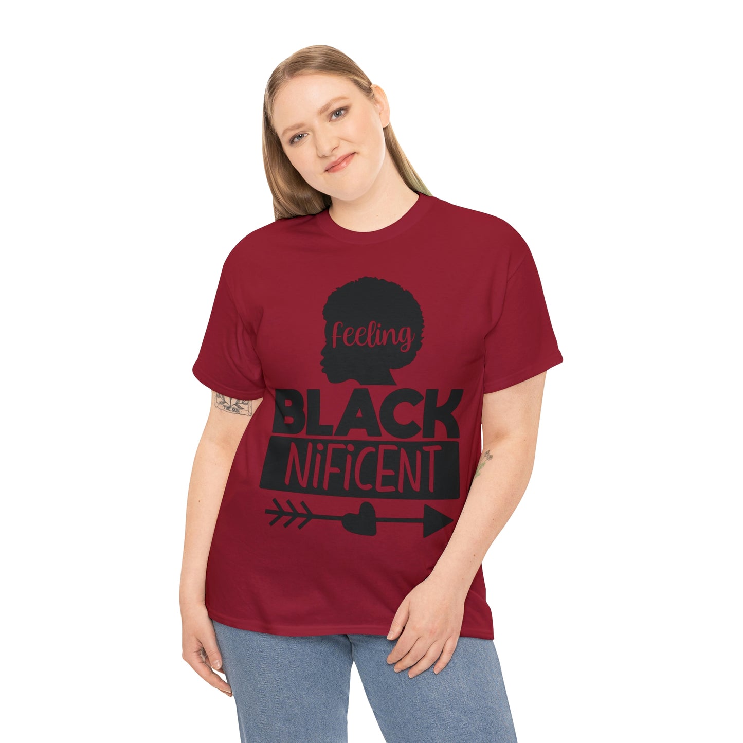 Feeling Blacknificent Unisex Heavy Cotton Tee