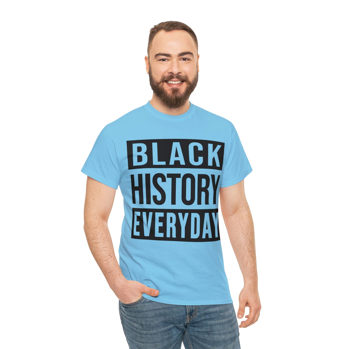 Black History Everyday Unisex Heavy Cotton Tee
