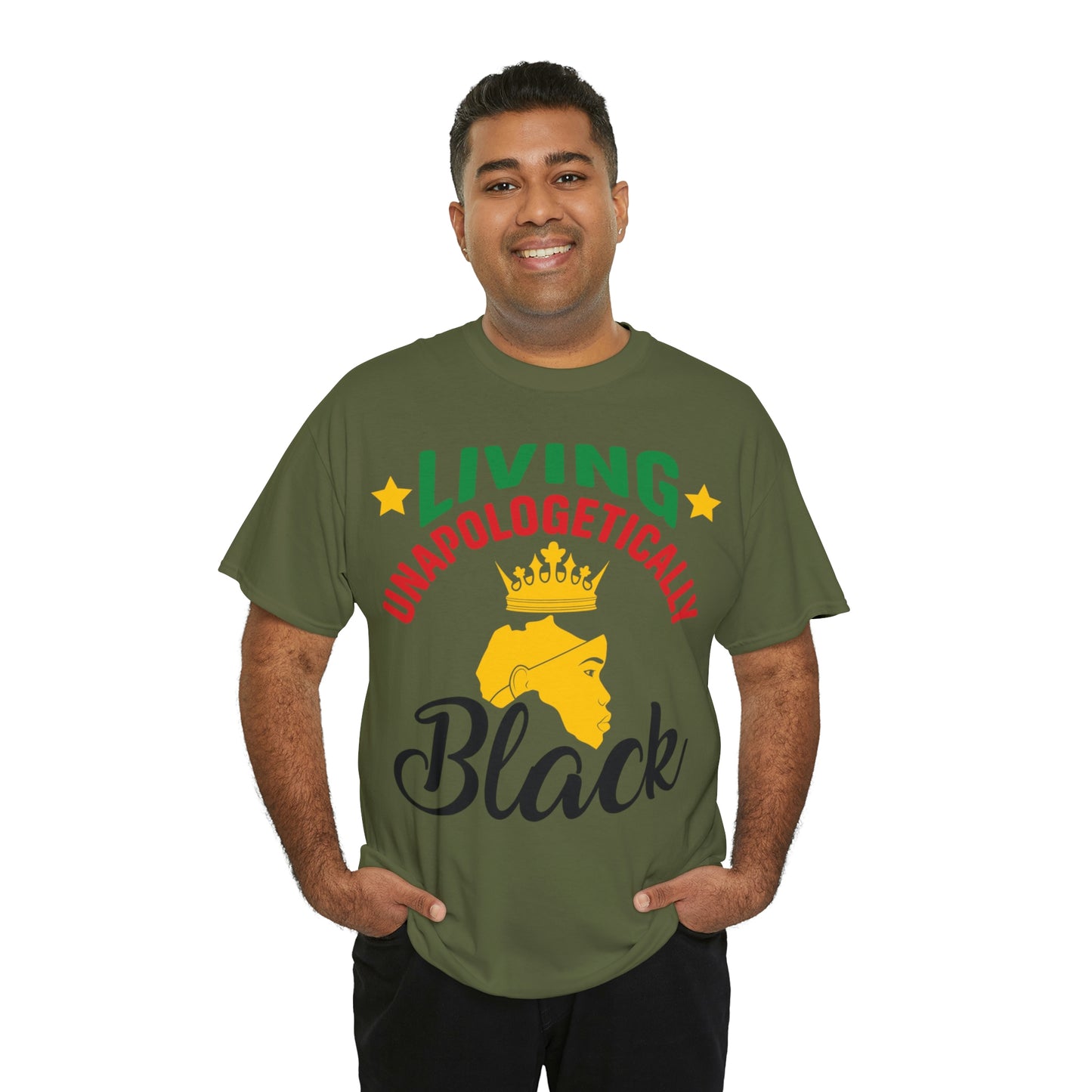 Living Unapologetically Unisex Heavy Cotton Tee
