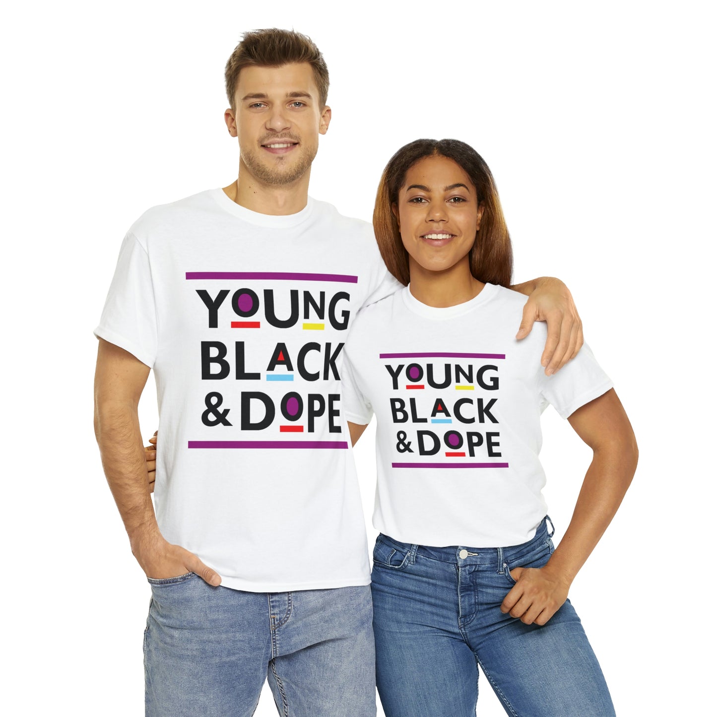 Young black & Dope Unisex Heavy Cotton Tee