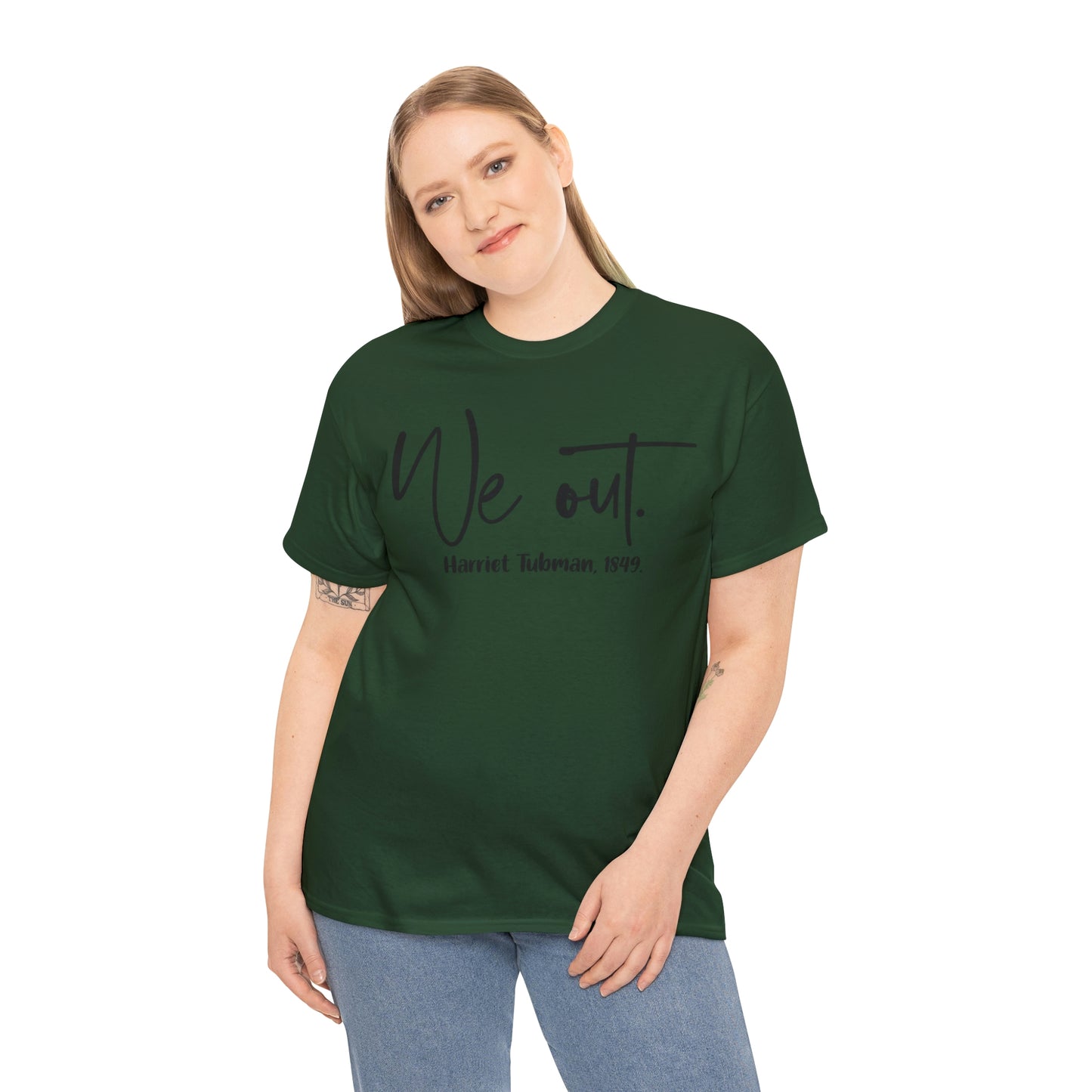 We Out Unisex Heavy Cotton Tee