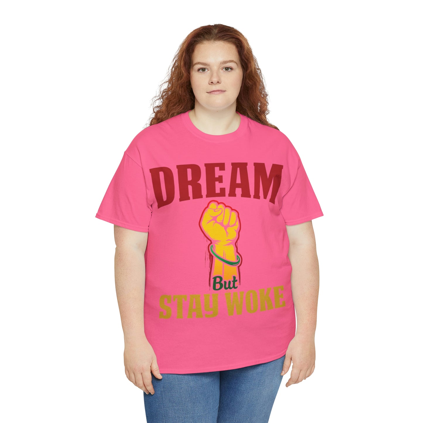 Dream/Woke Unisex Heavy Cotton Tee