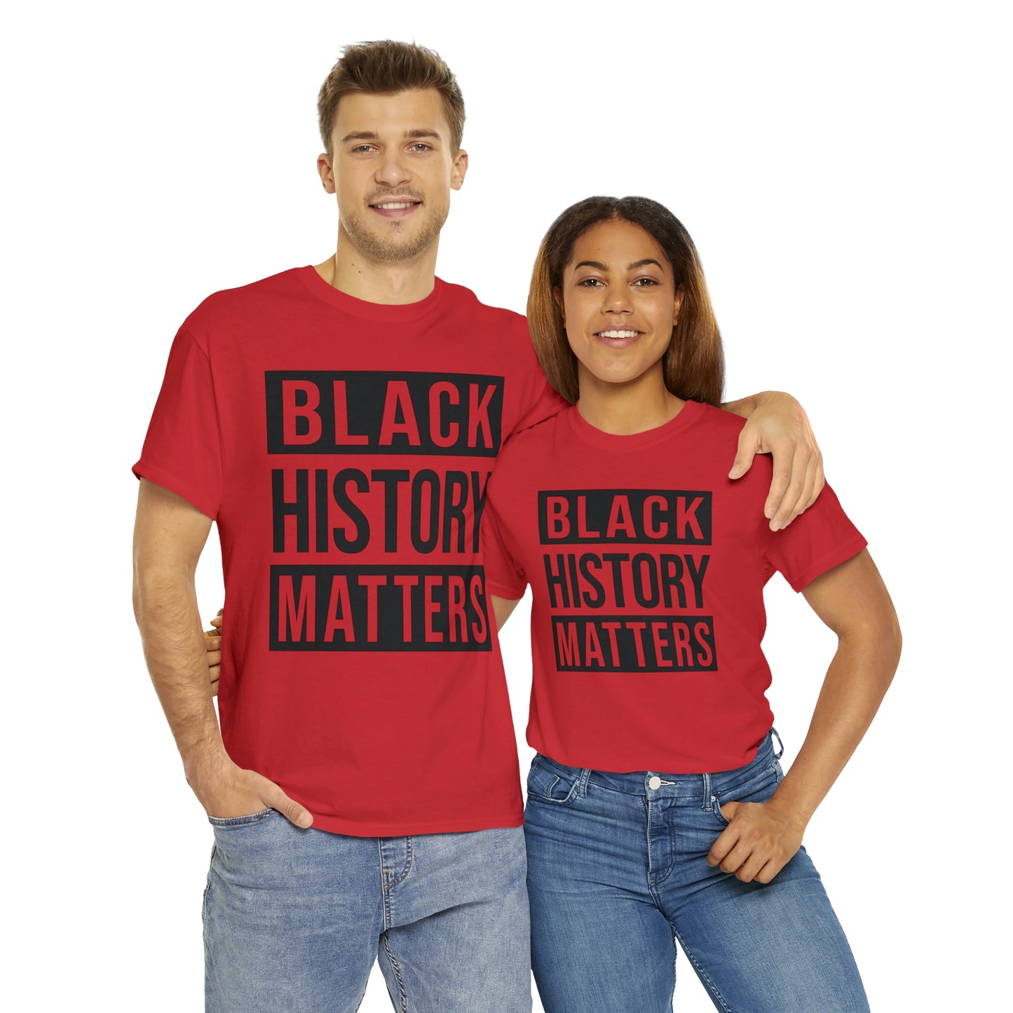 Black History Matters Unisex Heavy Cotton Tee