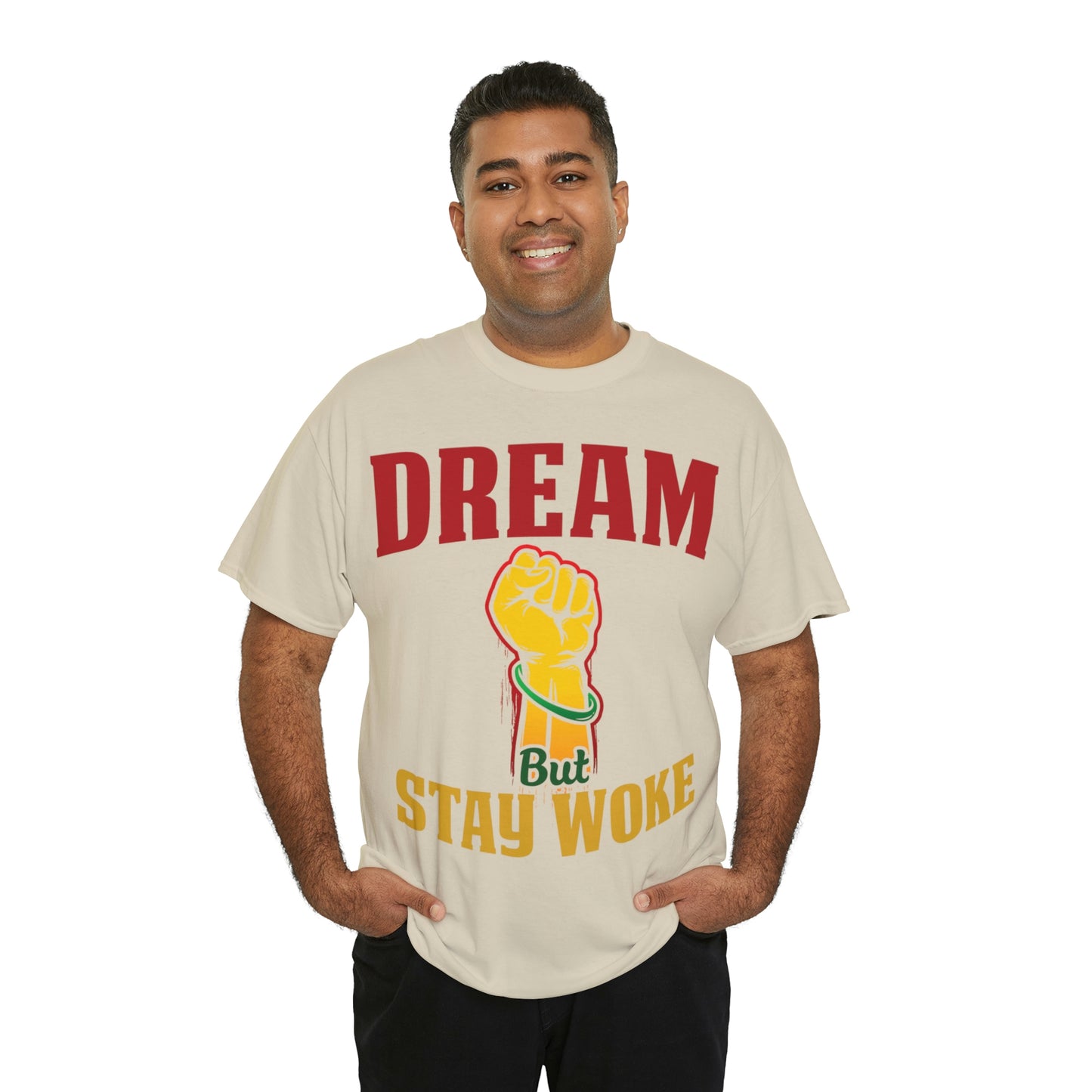 Dream/Woke Unisex Heavy Cotton Tee