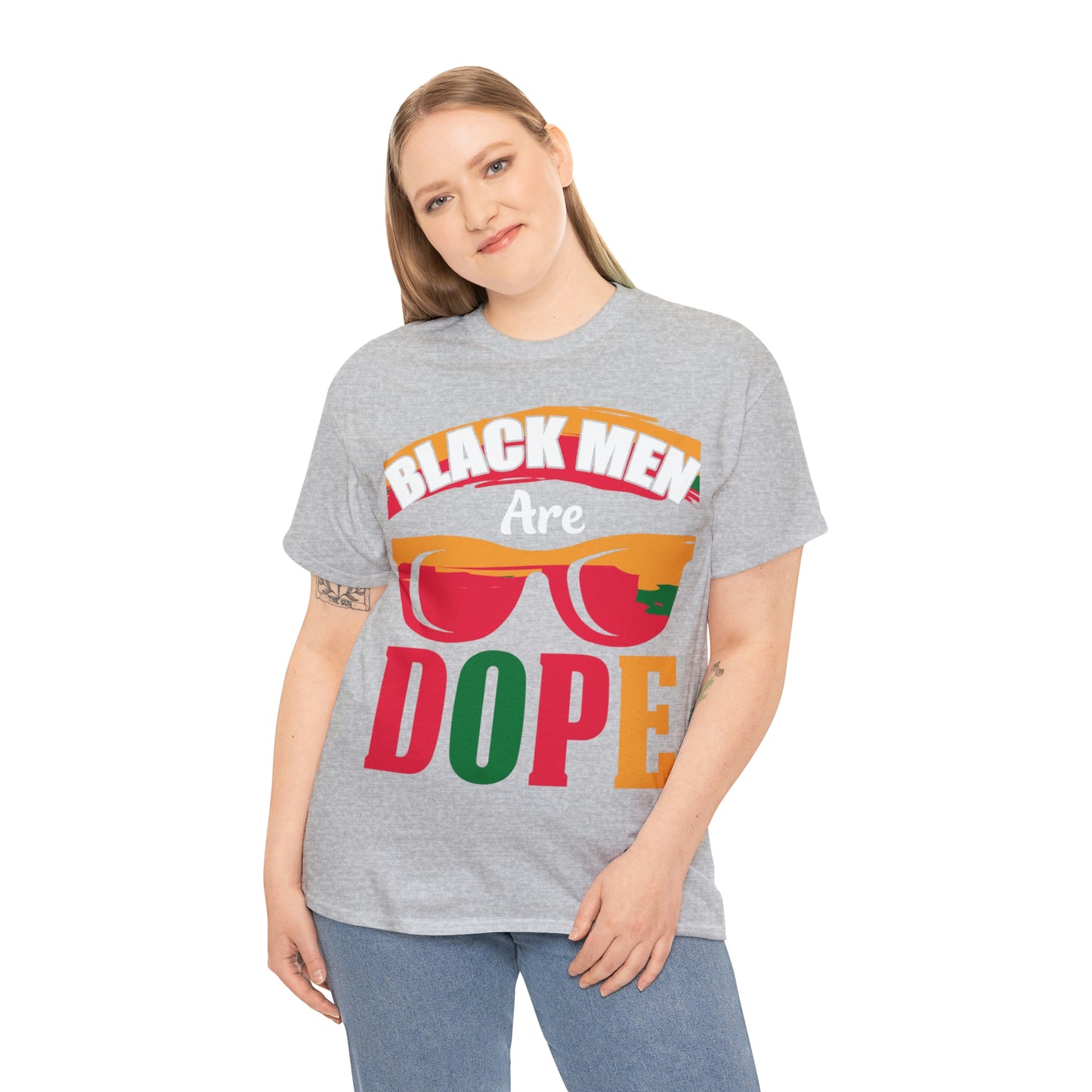 Black Man Dope Unisex Heavy Cotton Tee
