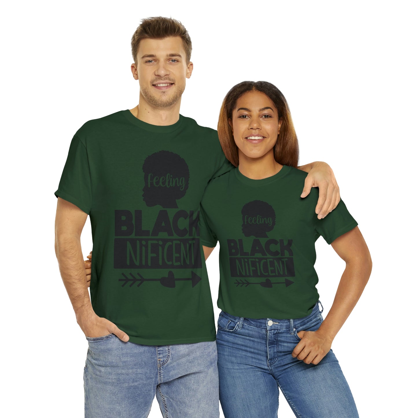 Feeling Blacknificent Unisex Heavy Cotton Tee