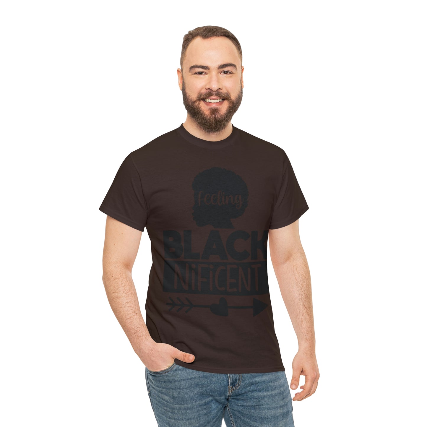 Feeling Blacknificent Unisex Heavy Cotton Tee