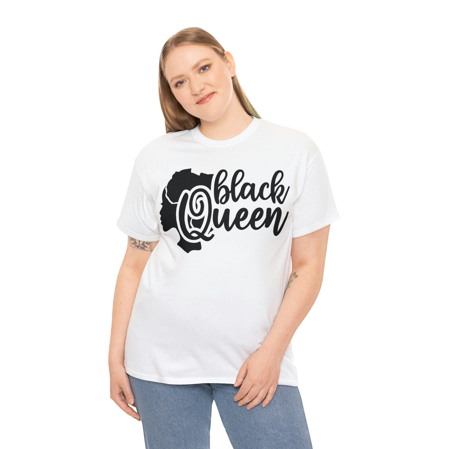 Black Queen Unisex Heavy Cotton Tee