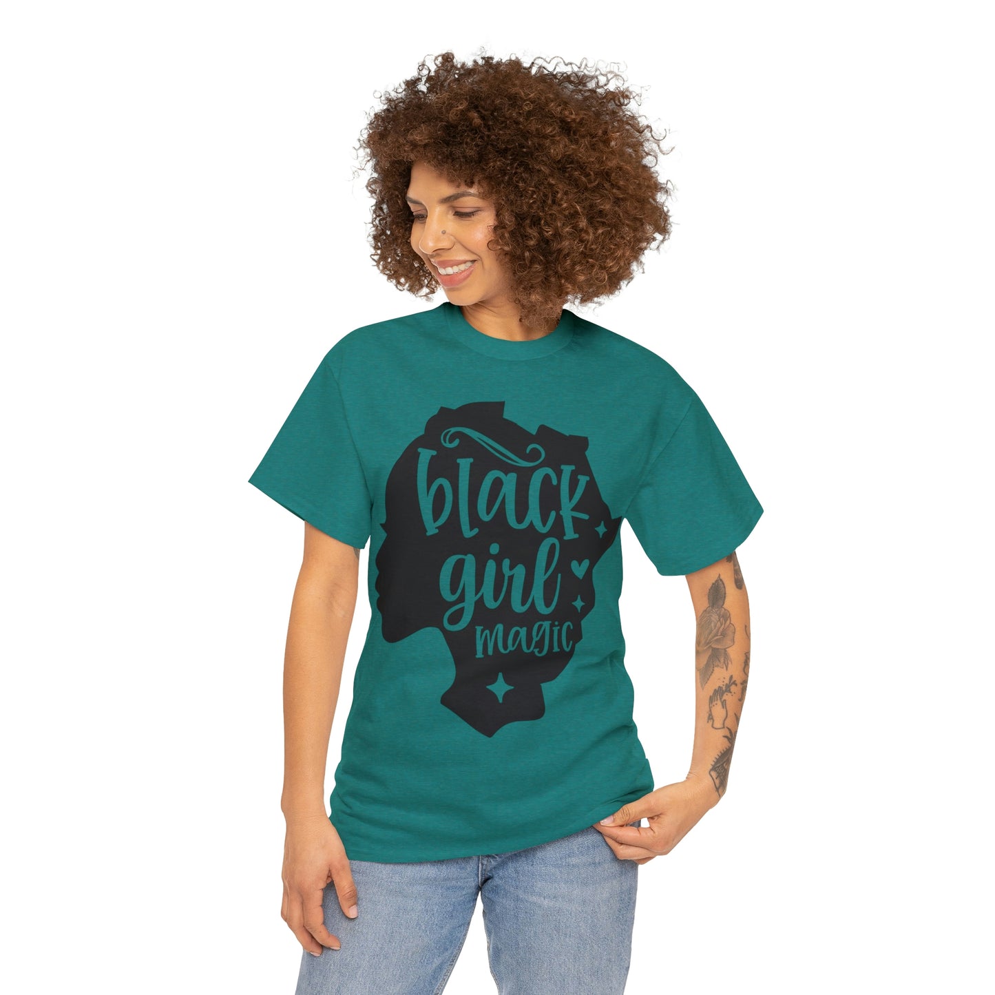 Black Girl Magic Unisex Heavy Cotton Tee