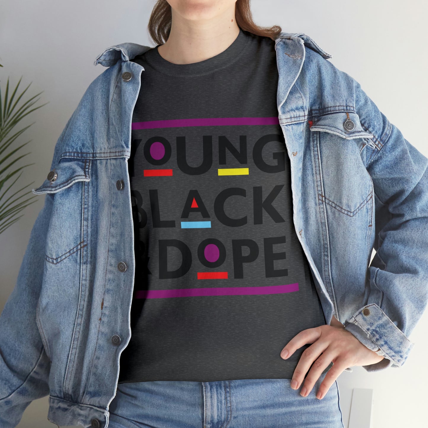 Young black & Dope Unisex Heavy Cotton Tee