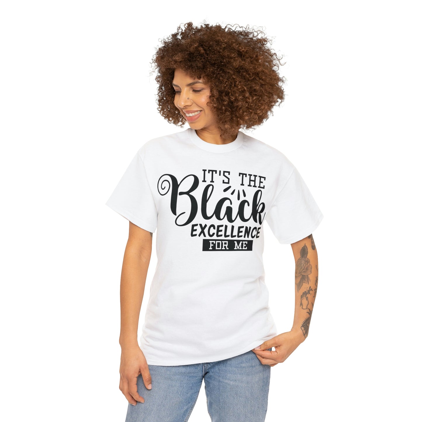 Its Black Excellence Unisex Heavy Cotton Tee