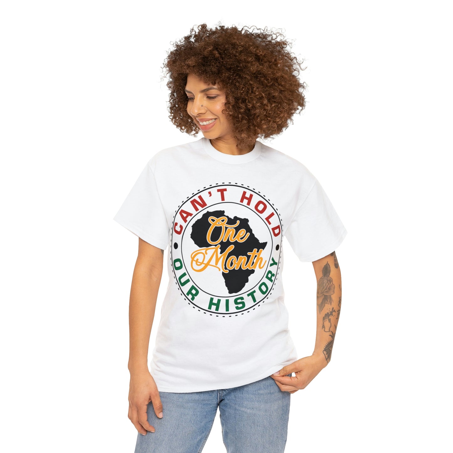One Month Unisex Heavy Cotton Tee