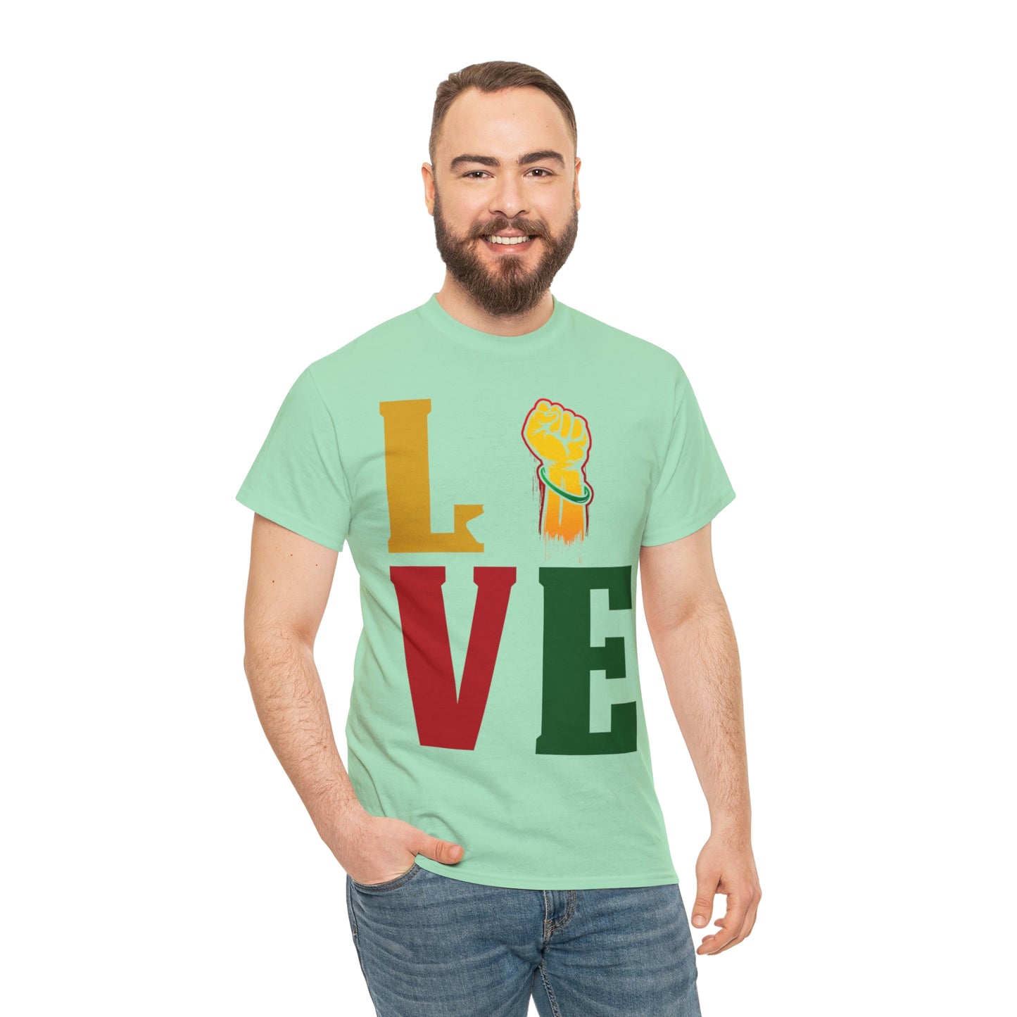 Love Unisex Heavy Cotton Tee