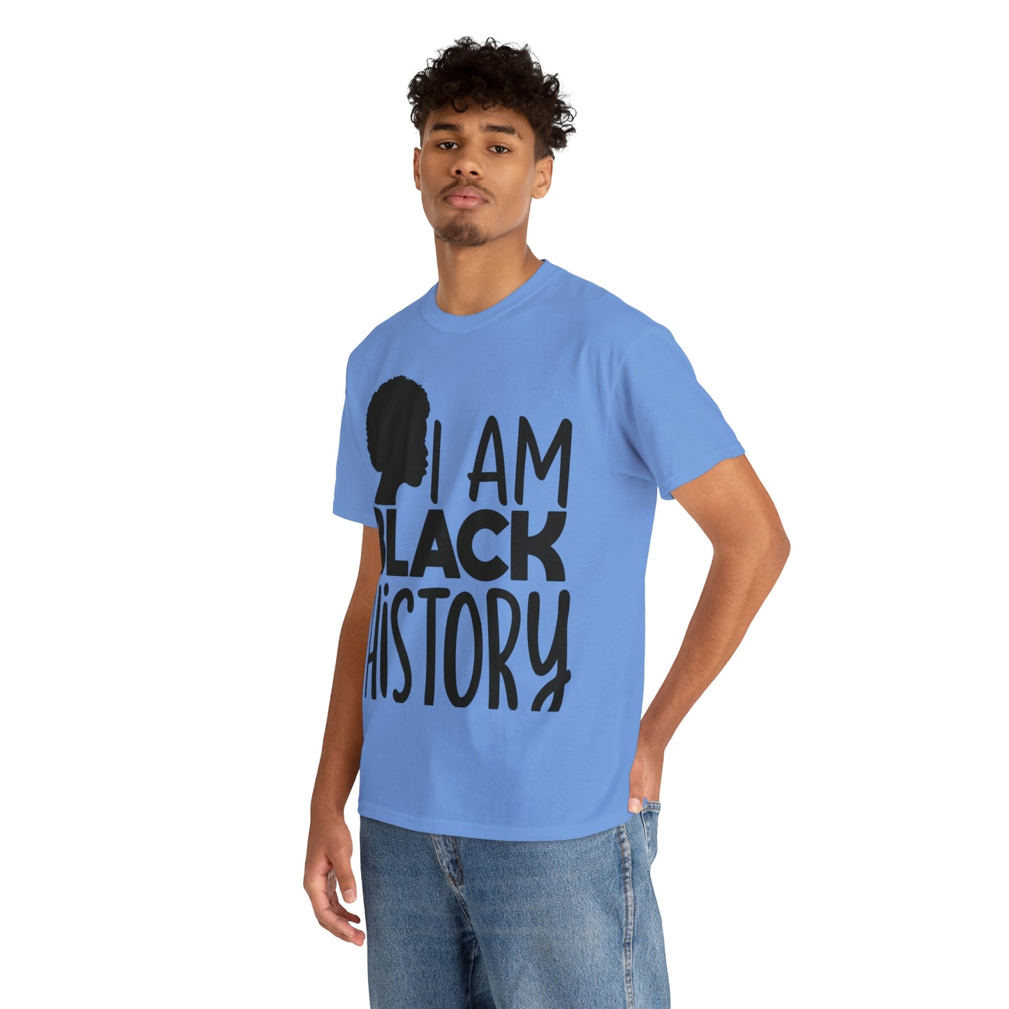 I Am Black History Unisex Heavy Cotton Tee