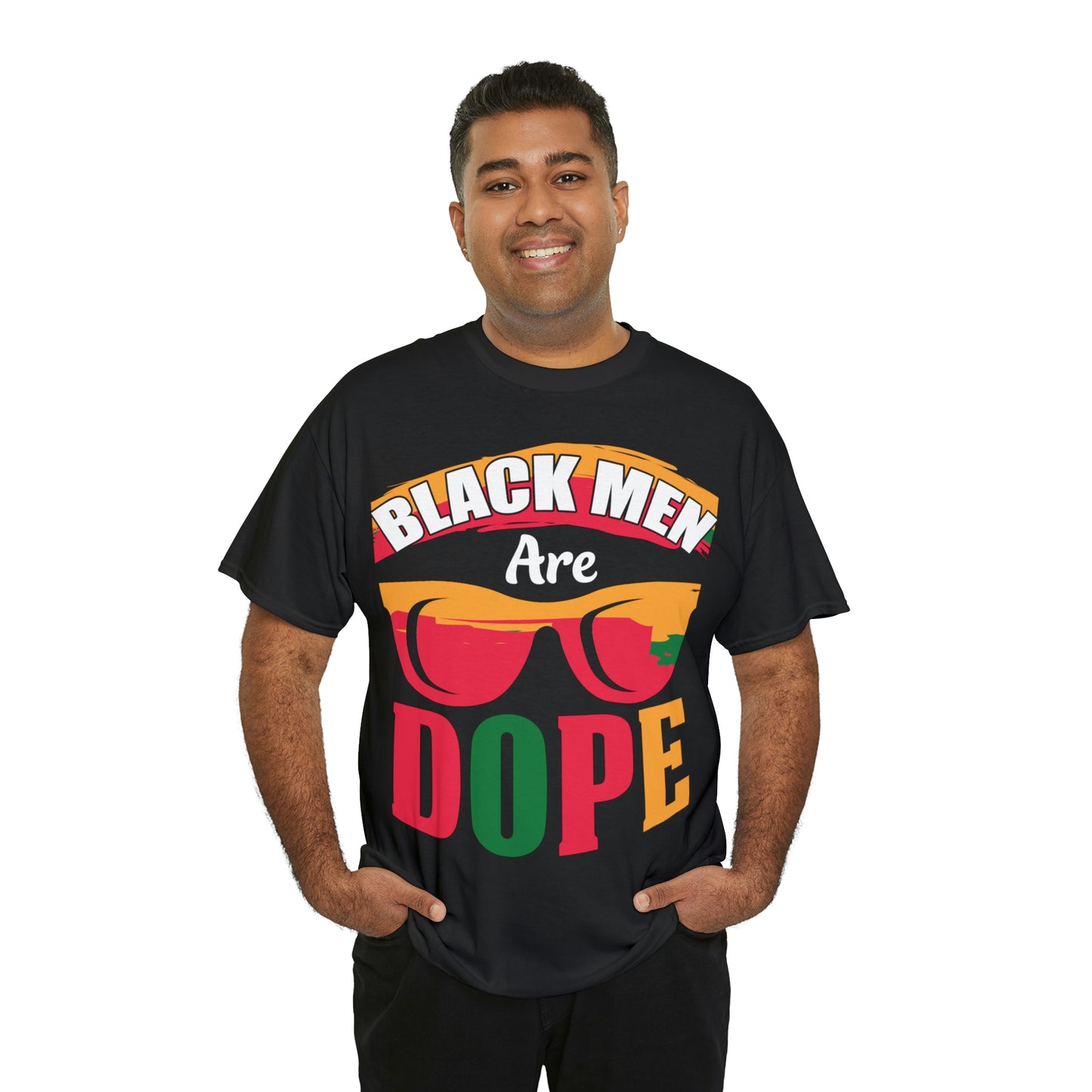 Black Man Dope Unisex Heavy Cotton Tee