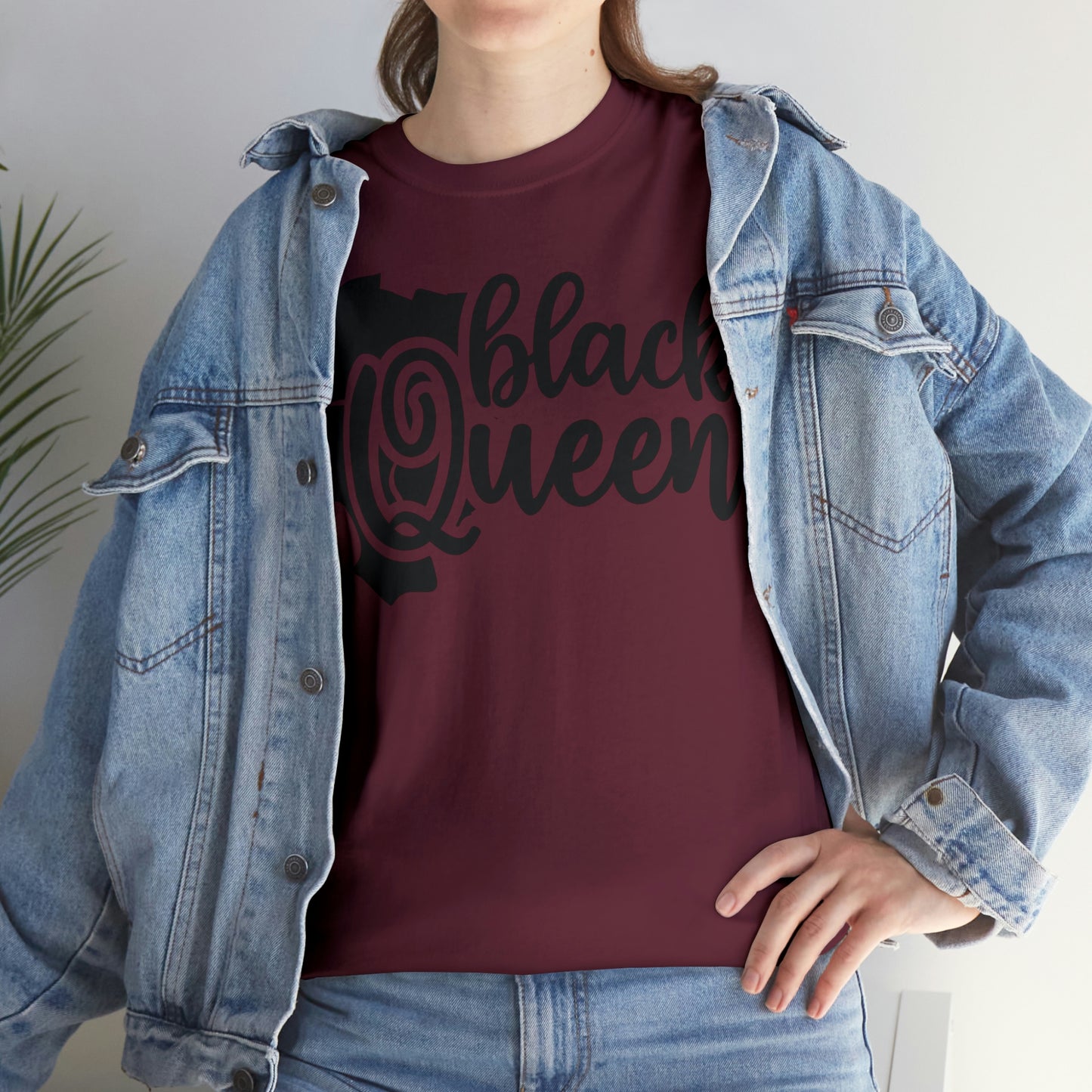 Black Queen Unisex Heavy Cotton Tee