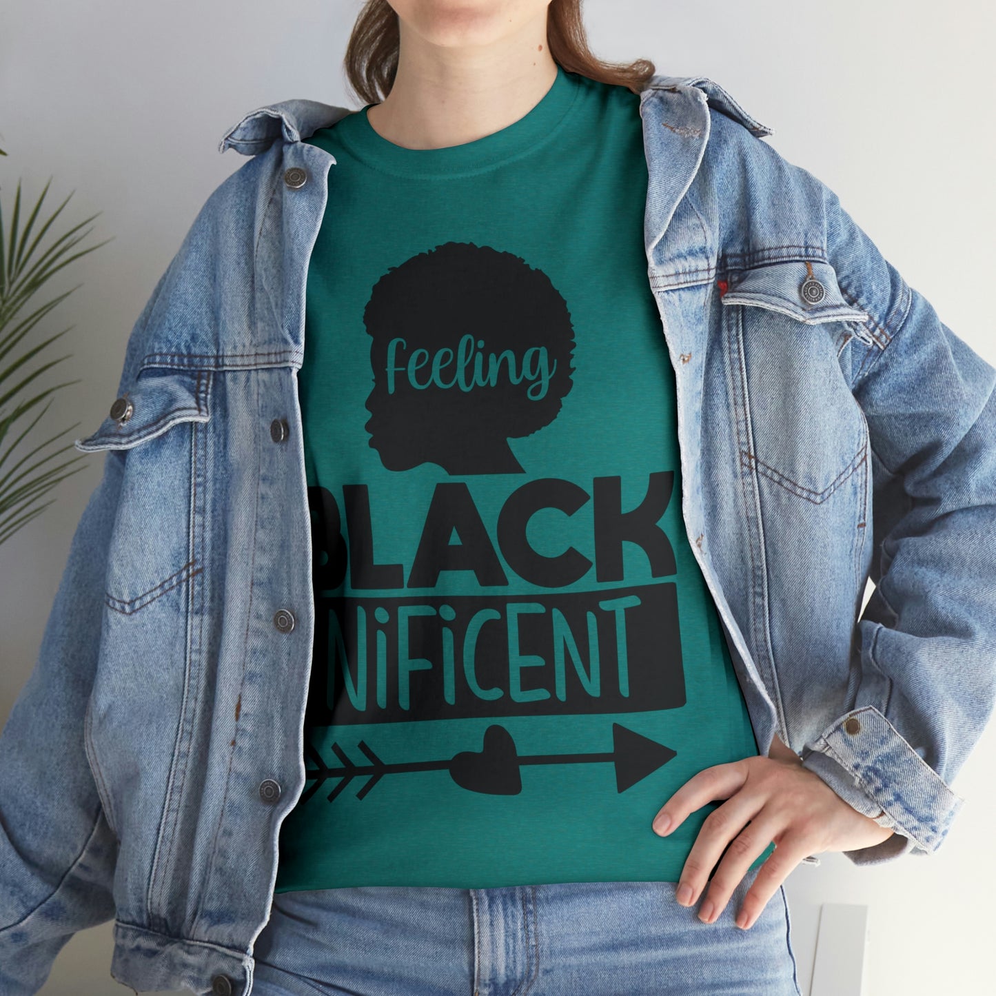 Feeling Blacknificent Unisex Heavy Cotton Tee