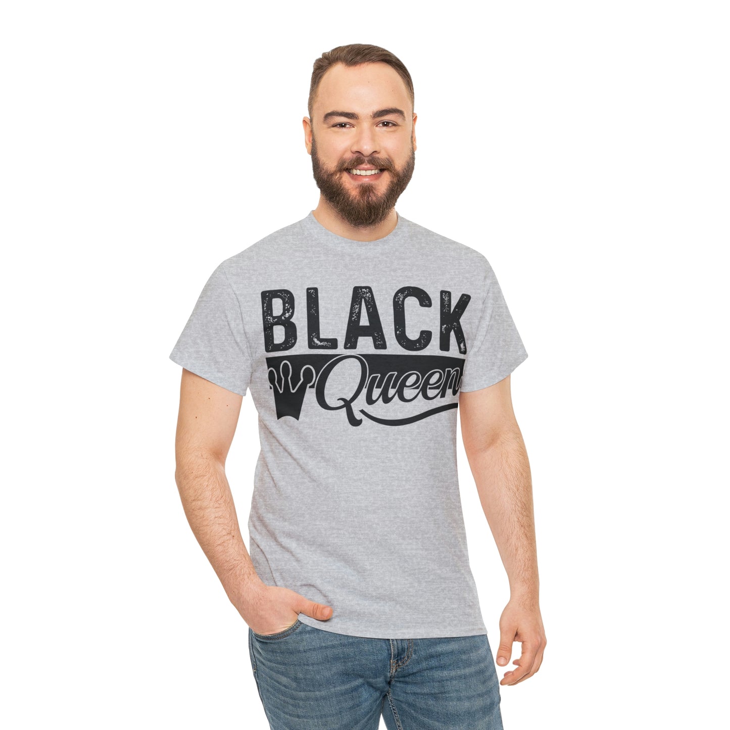 Black Queen Unisex Heavy Cotton Tee