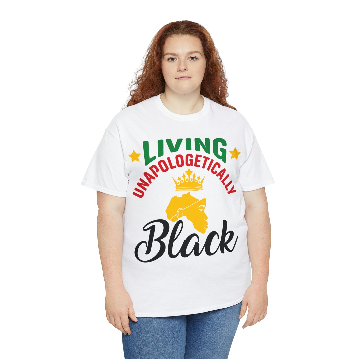 Living Unapologetically Unisex Heavy Cotton Tee