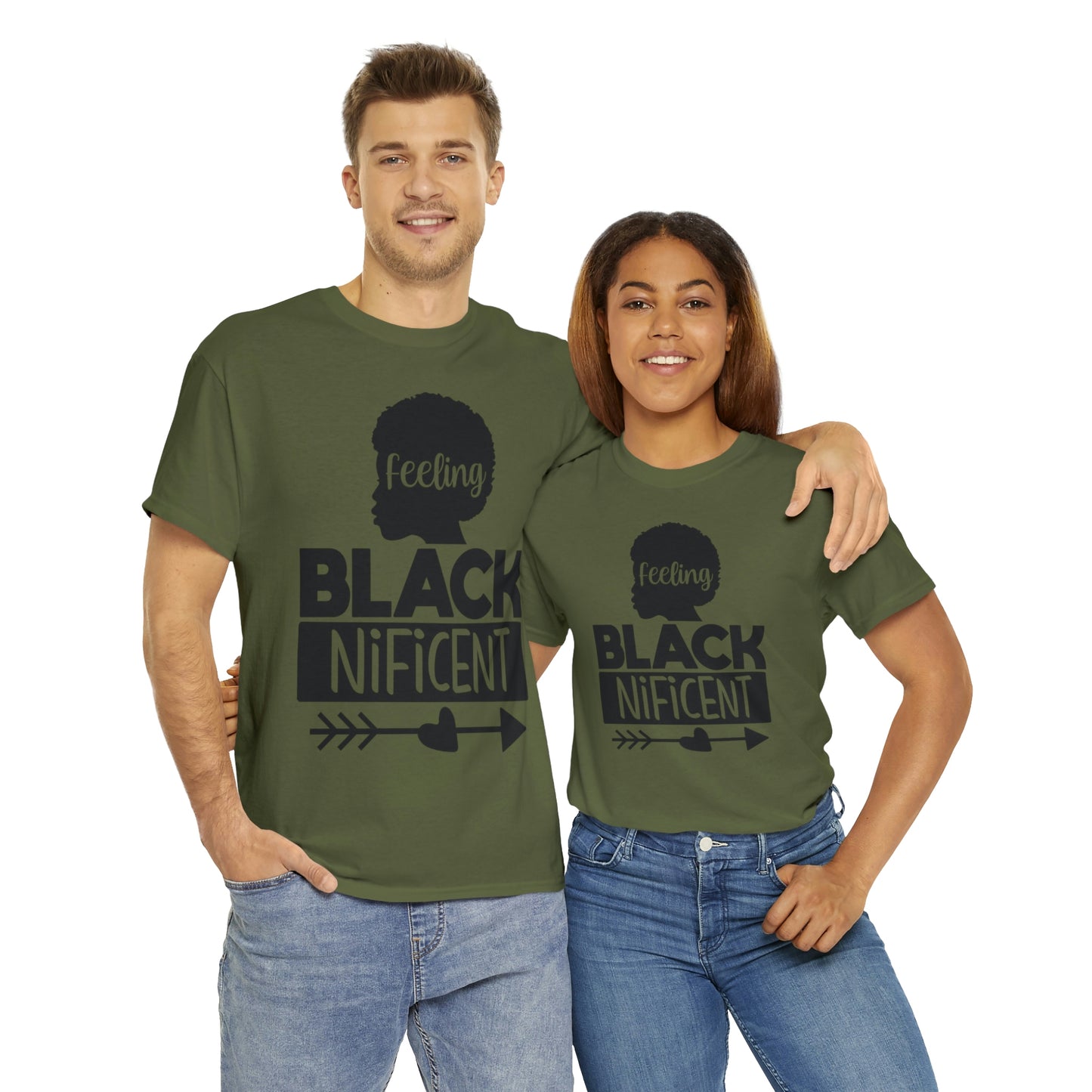 Feeling Blacknificent Unisex Heavy Cotton Tee