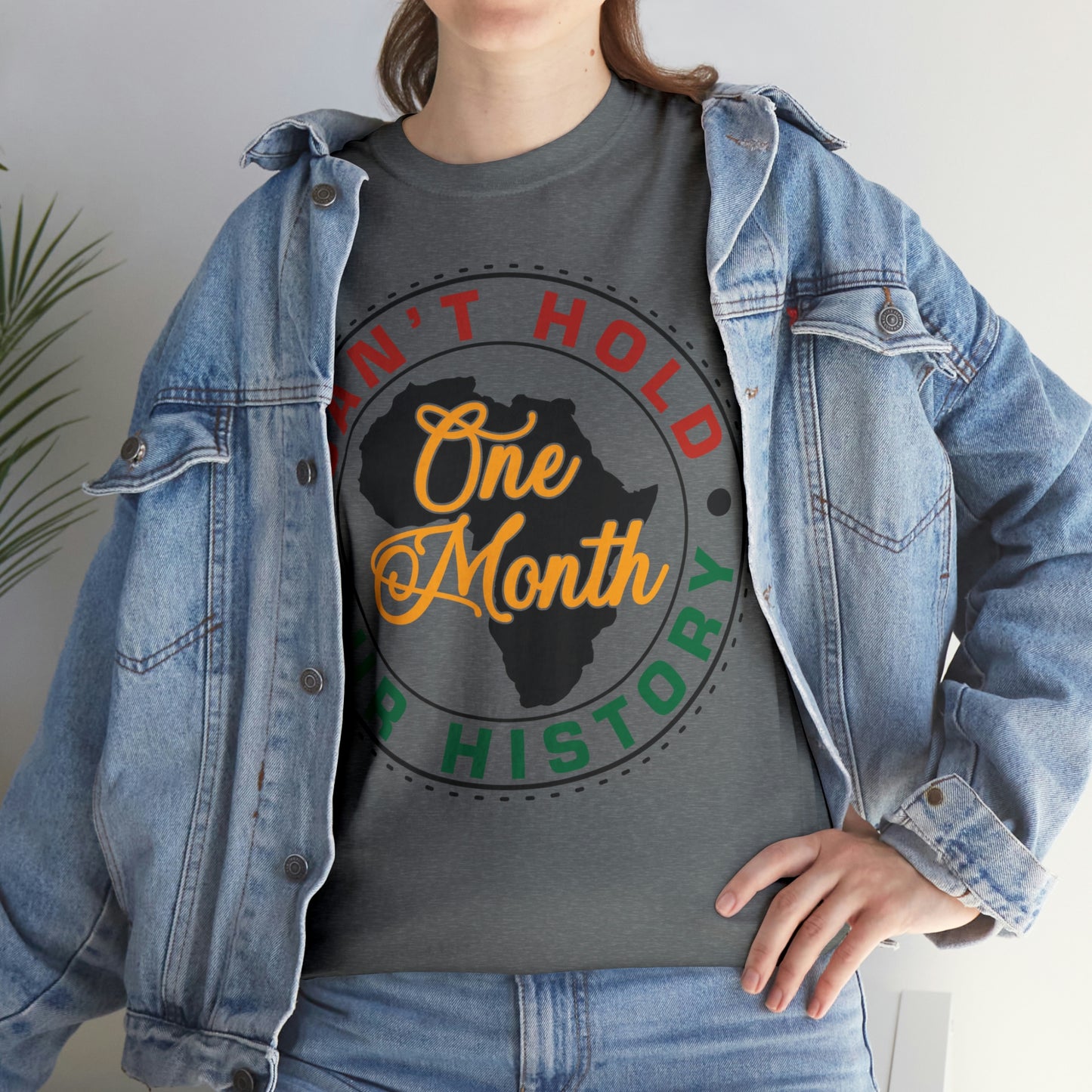 One Month Unisex Heavy Cotton Tee