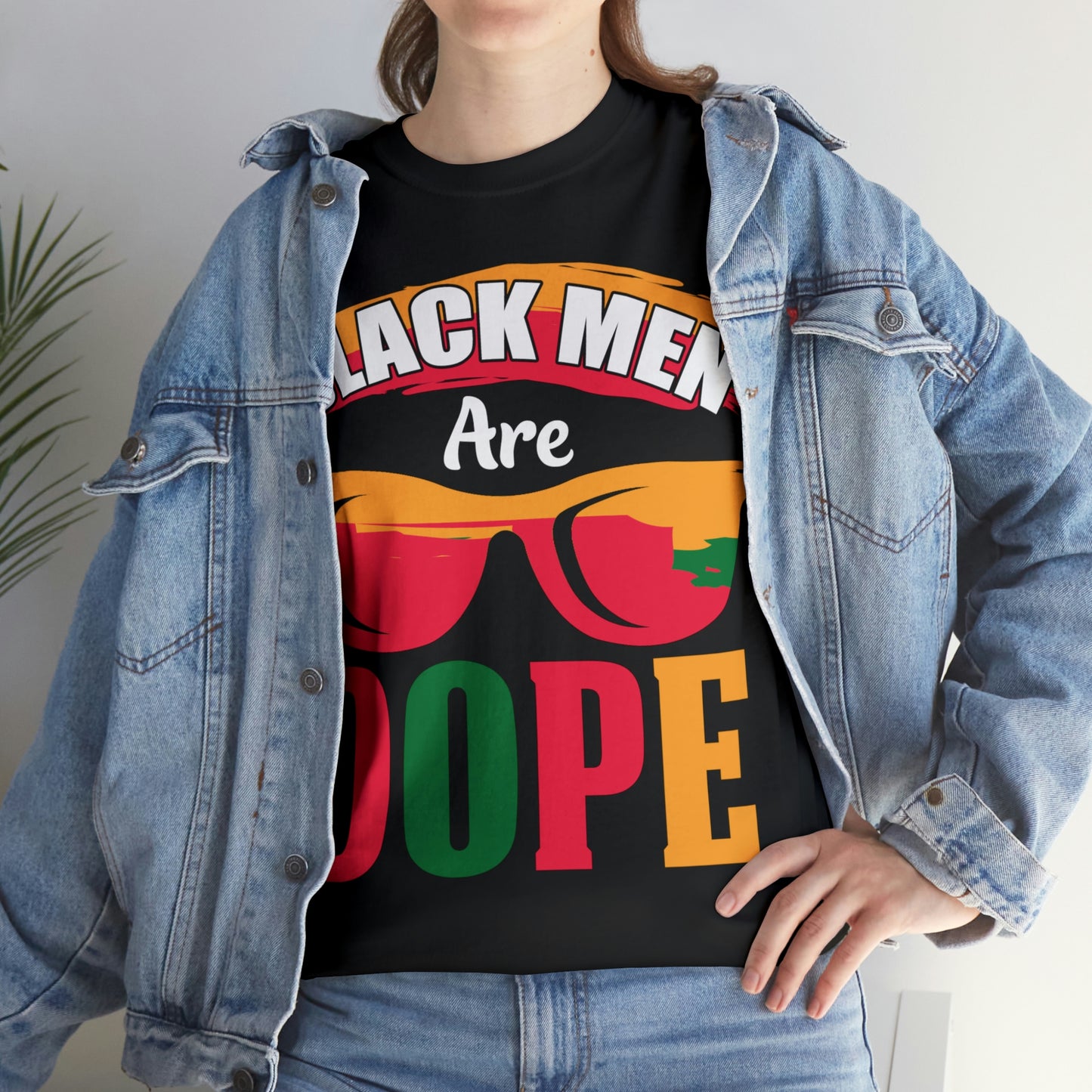 Black Man Dope Unisex Heavy Cotton Tee