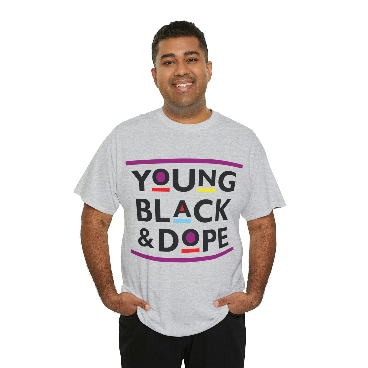Young black & Dope Unisex Heavy Cotton Tee