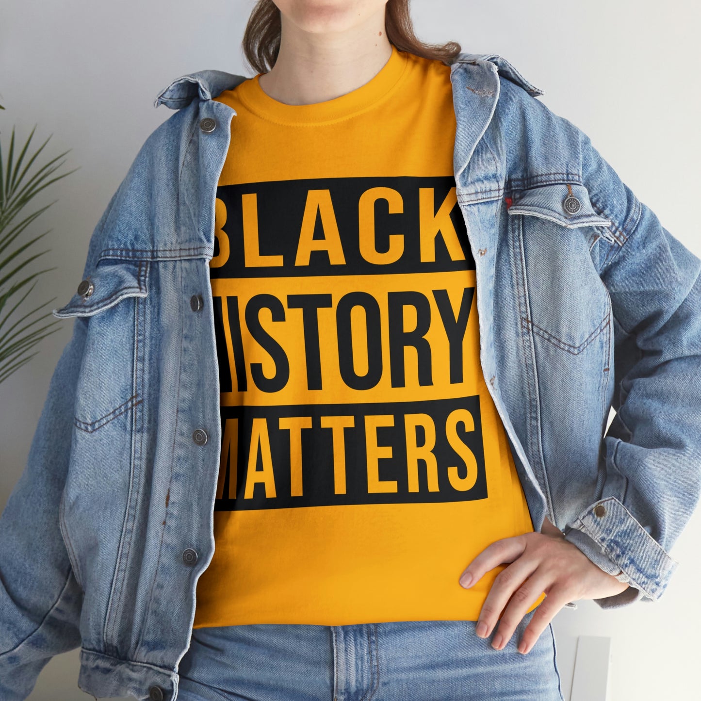Black History Matters Unisex Heavy Cotton Tee