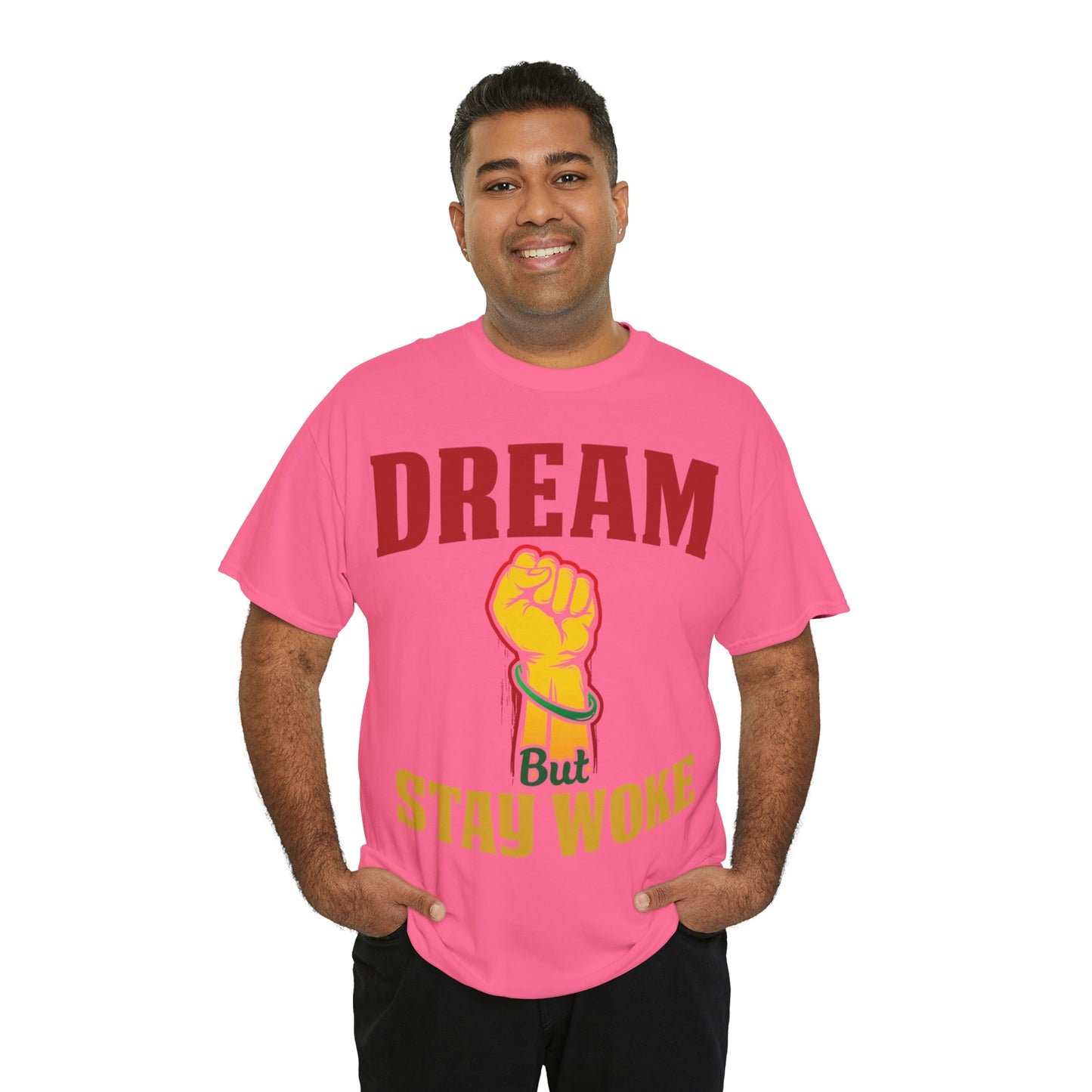 Dream/Woke Unisex Heavy Cotton Tee