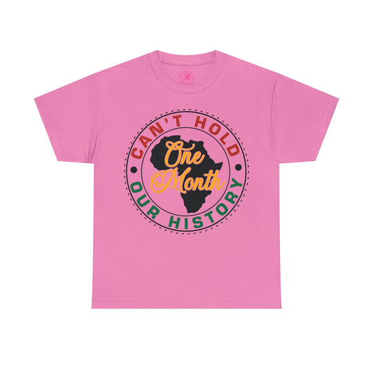 One Month Unisex Heavy Cotton Tee