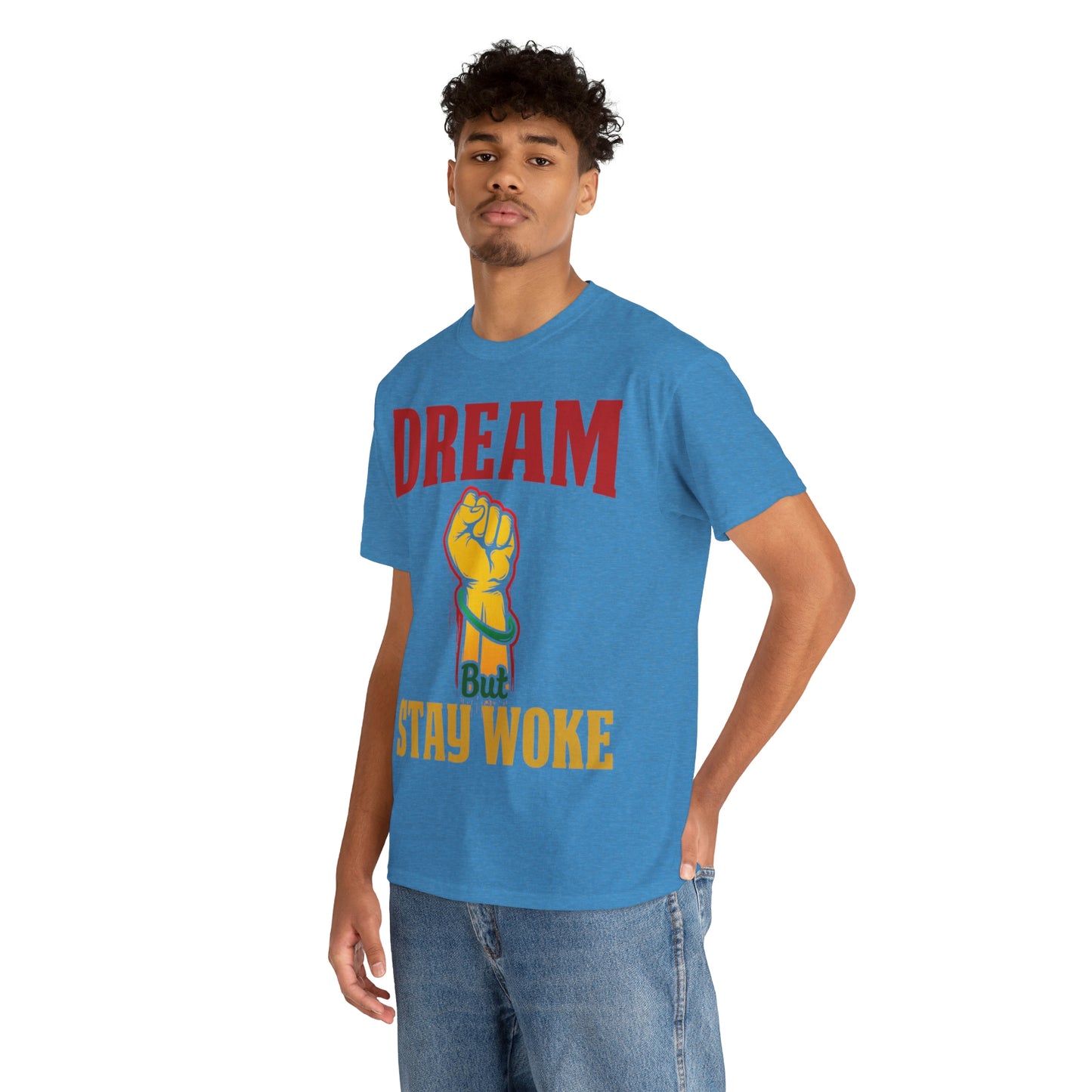 Dream/Woke Unisex Heavy Cotton Tee