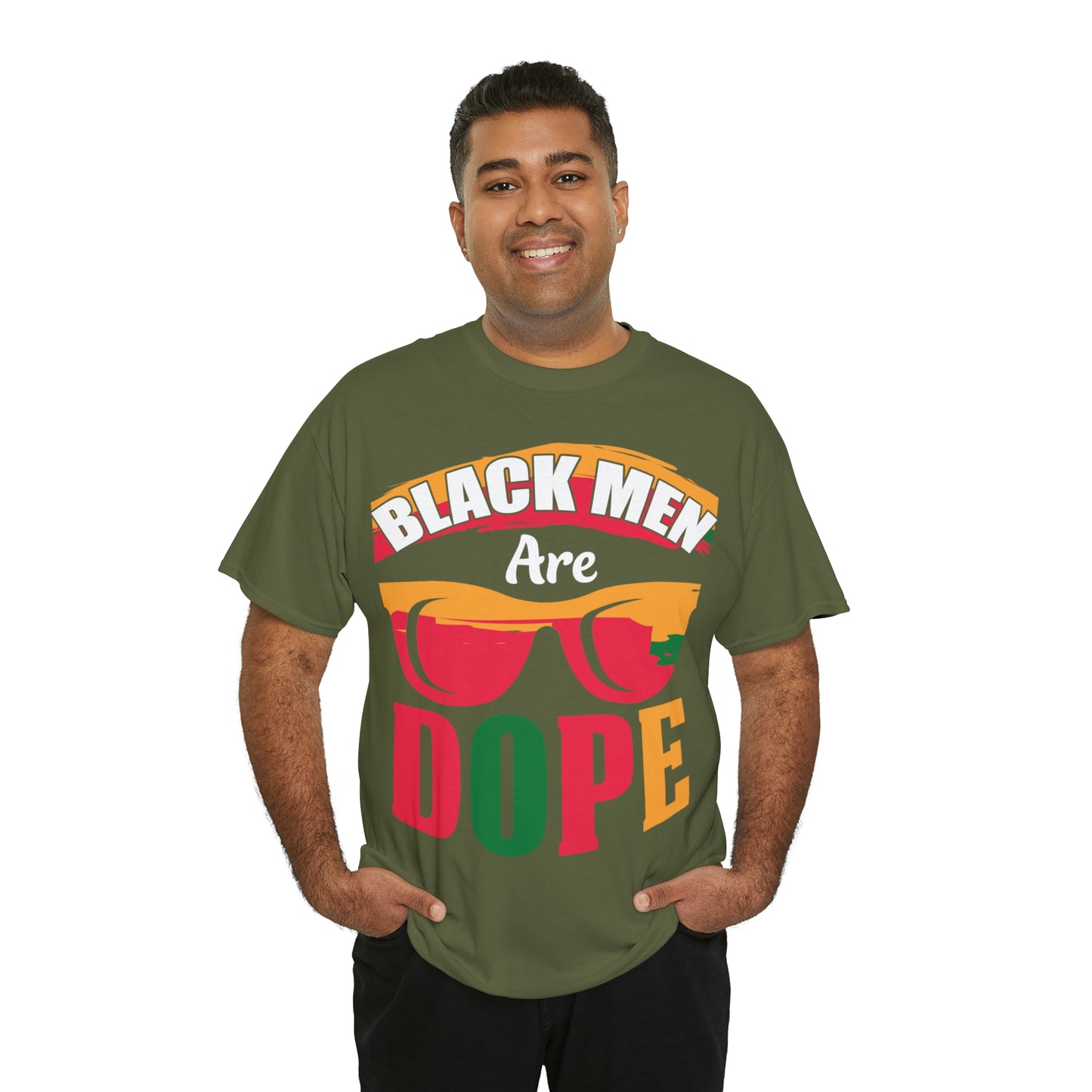 Black Man Dope Unisex Heavy Cotton Tee