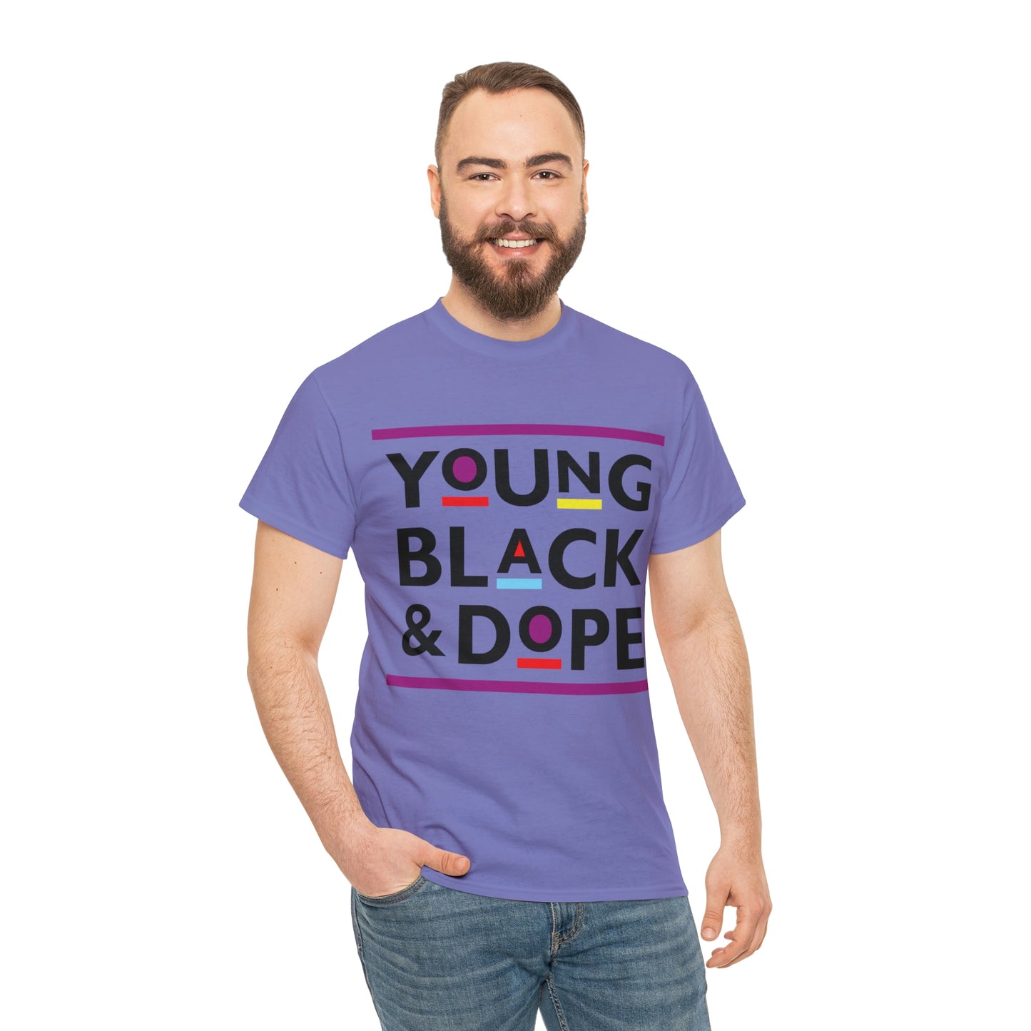 Young black & Dope Unisex Heavy Cotton Tee