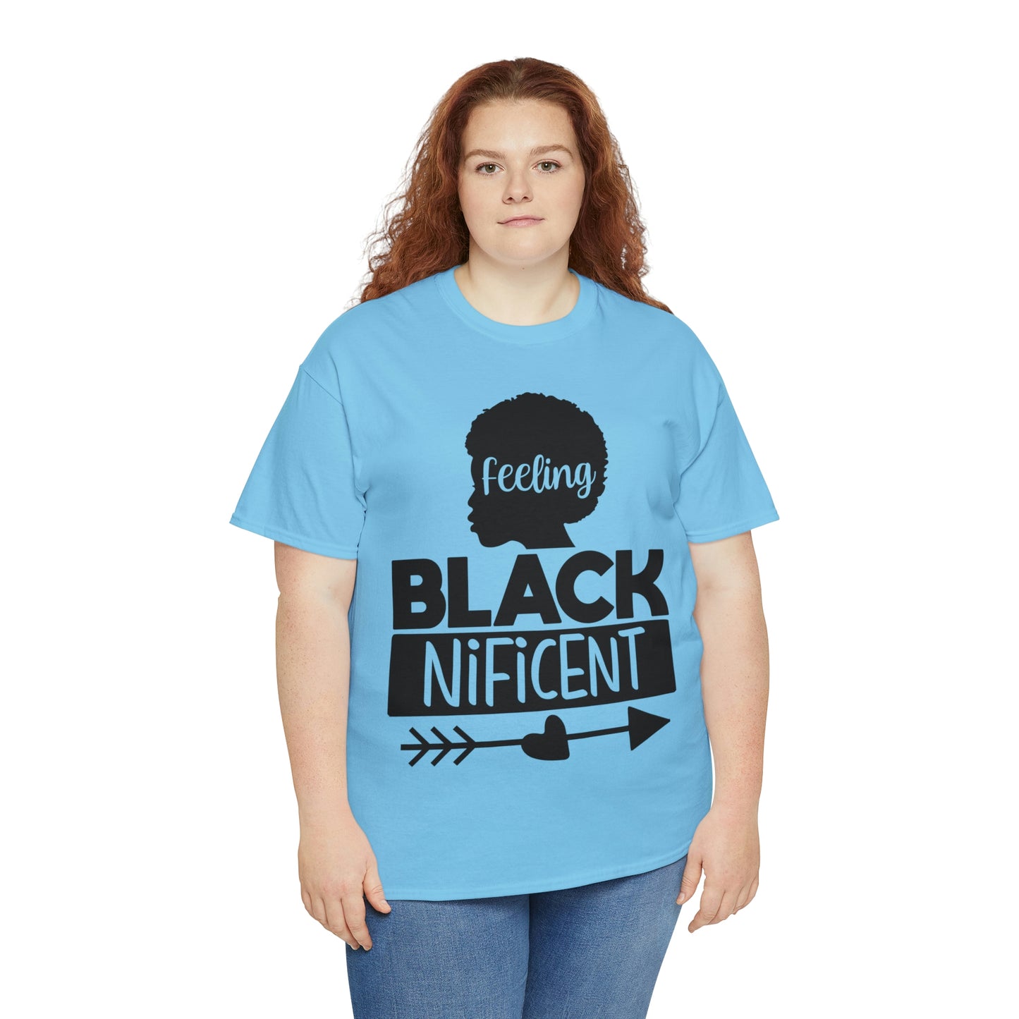 Feeling Blacknificent Unisex Heavy Cotton Tee