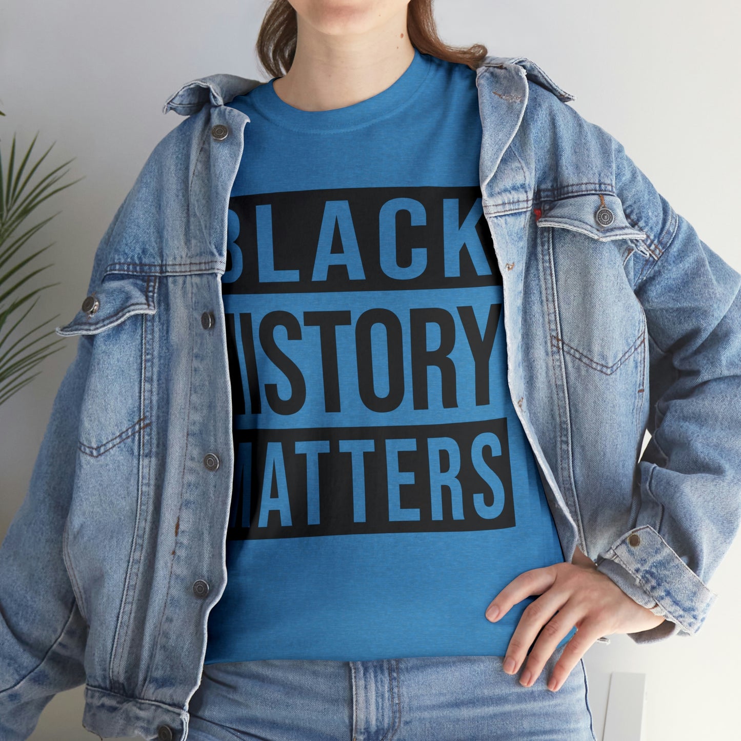 Black History Matters Unisex Heavy Cotton Tee