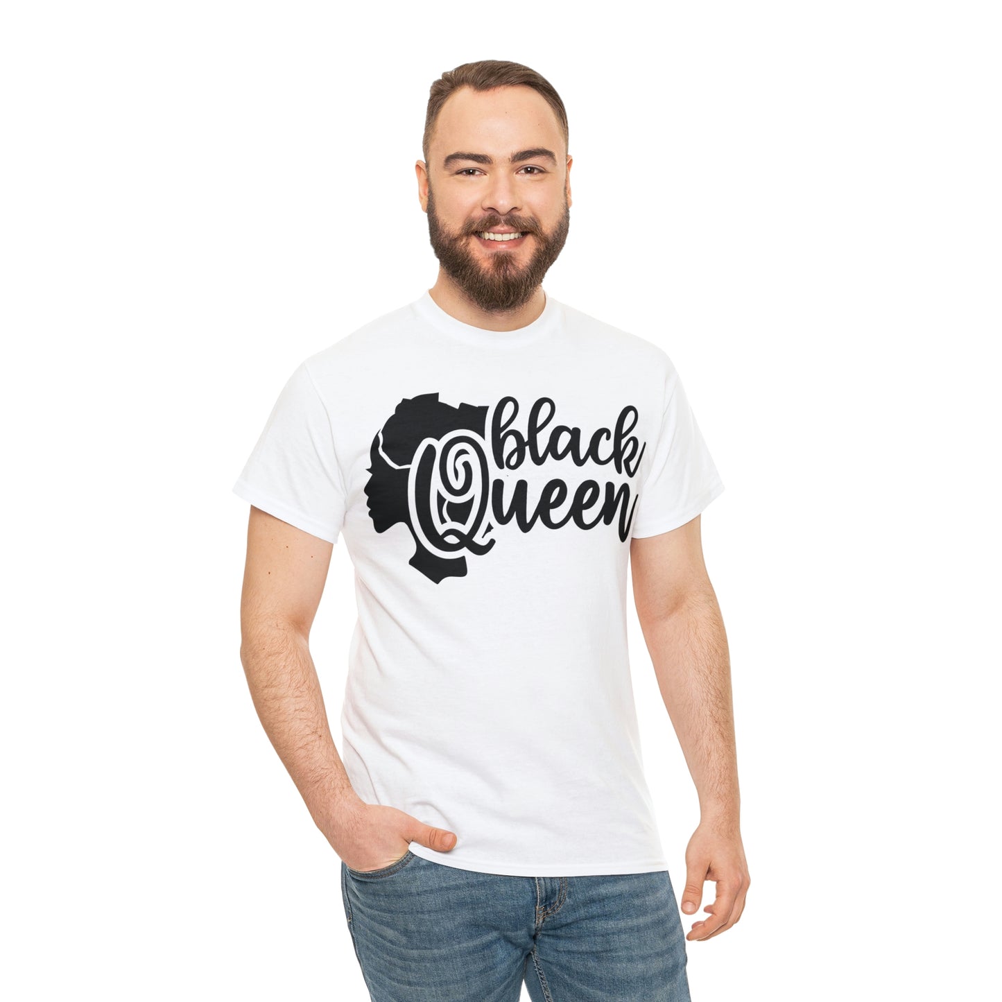 Black Queen Unisex Heavy Cotton Tee