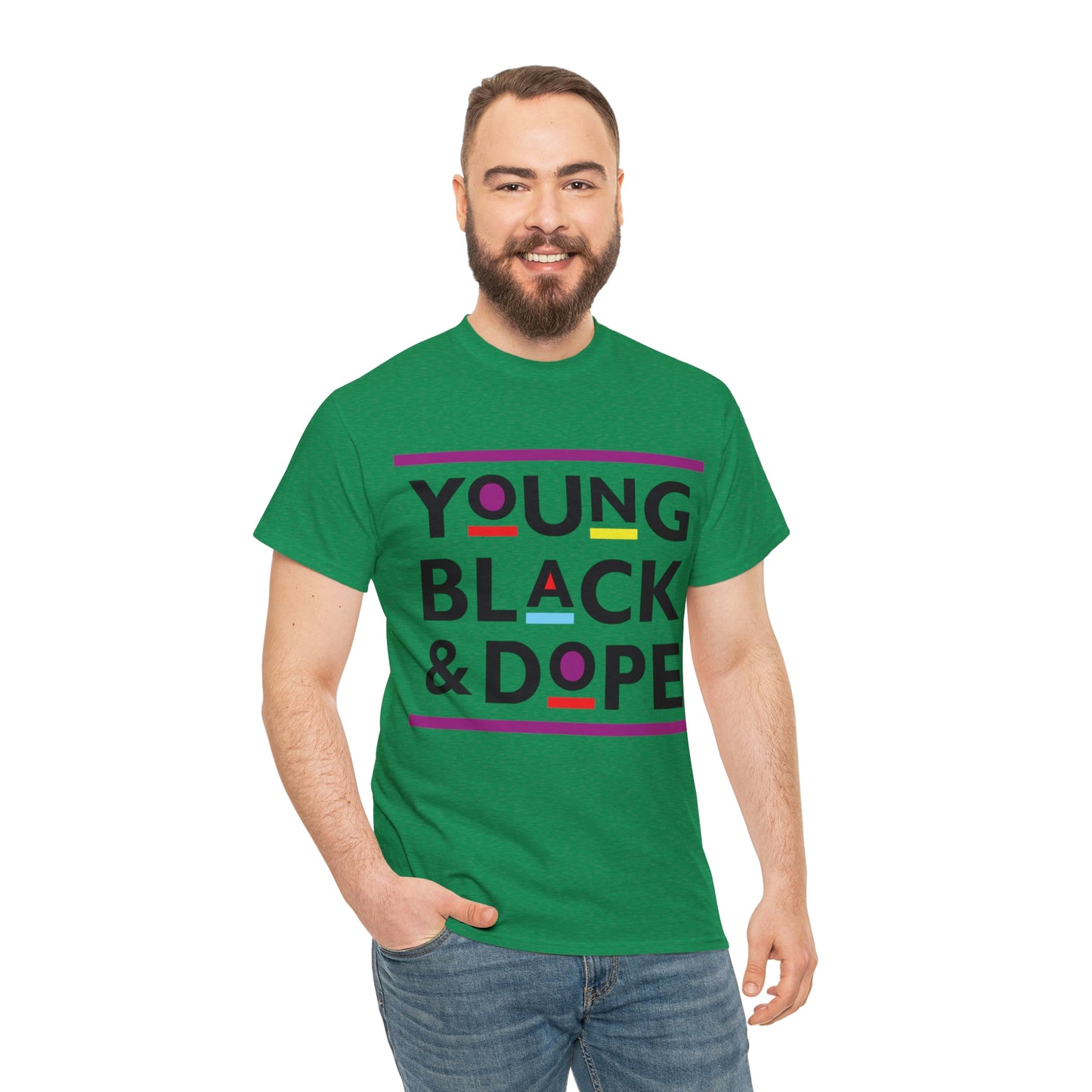 Young black & Dope Unisex Heavy Cotton Tee