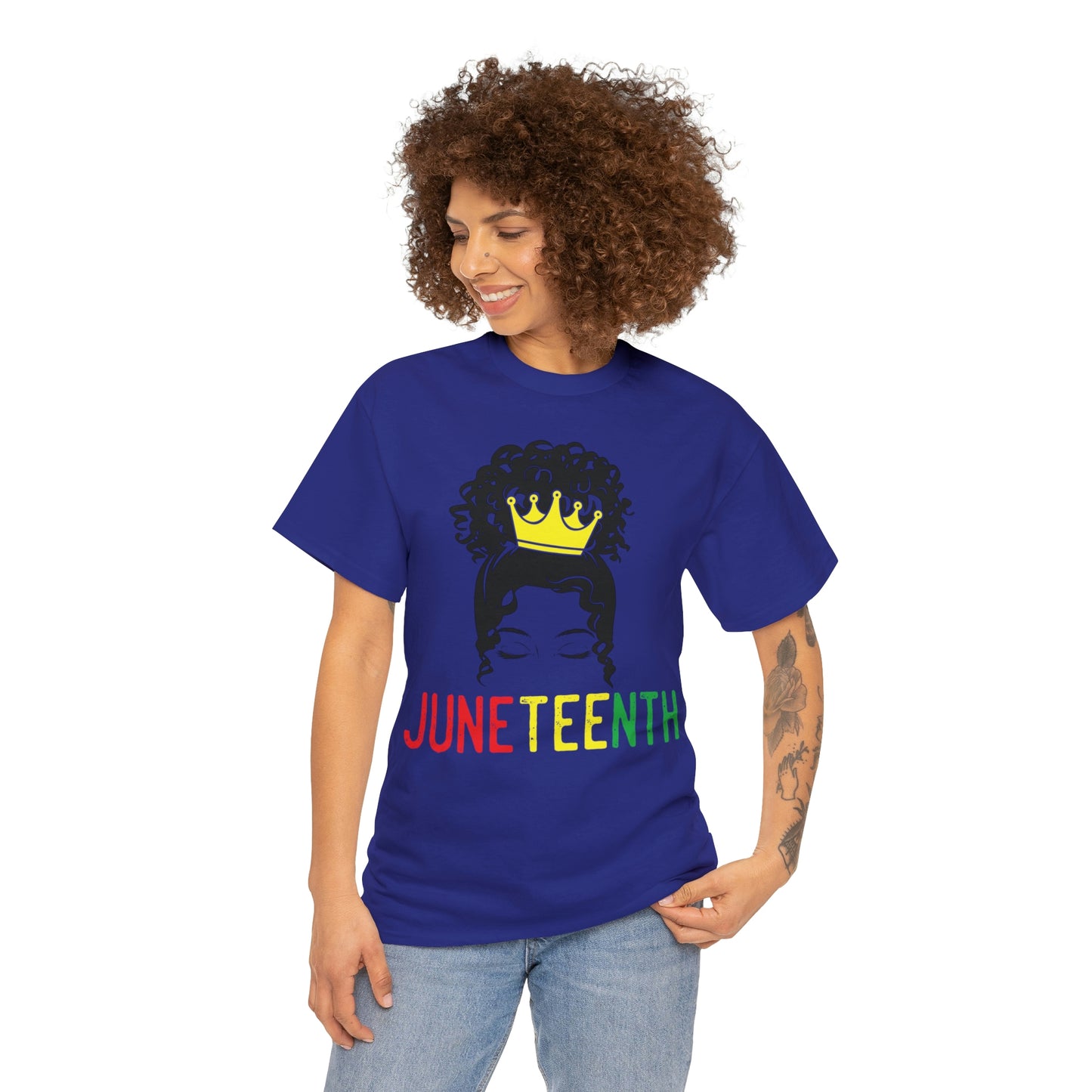 Juneteenth Femme Unisex Heavy Cotton Tee