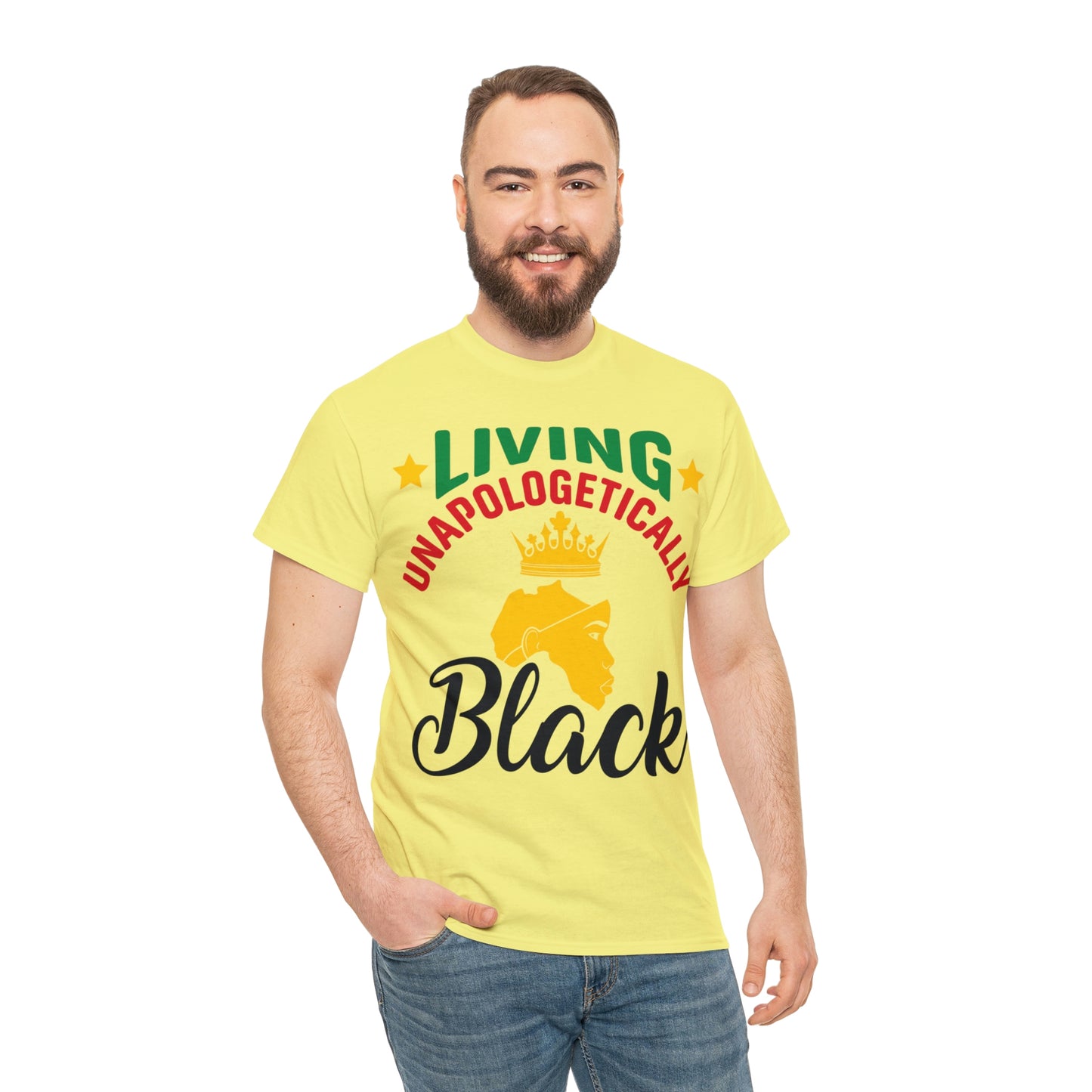 Living Unapologetically Unisex Heavy Cotton Tee